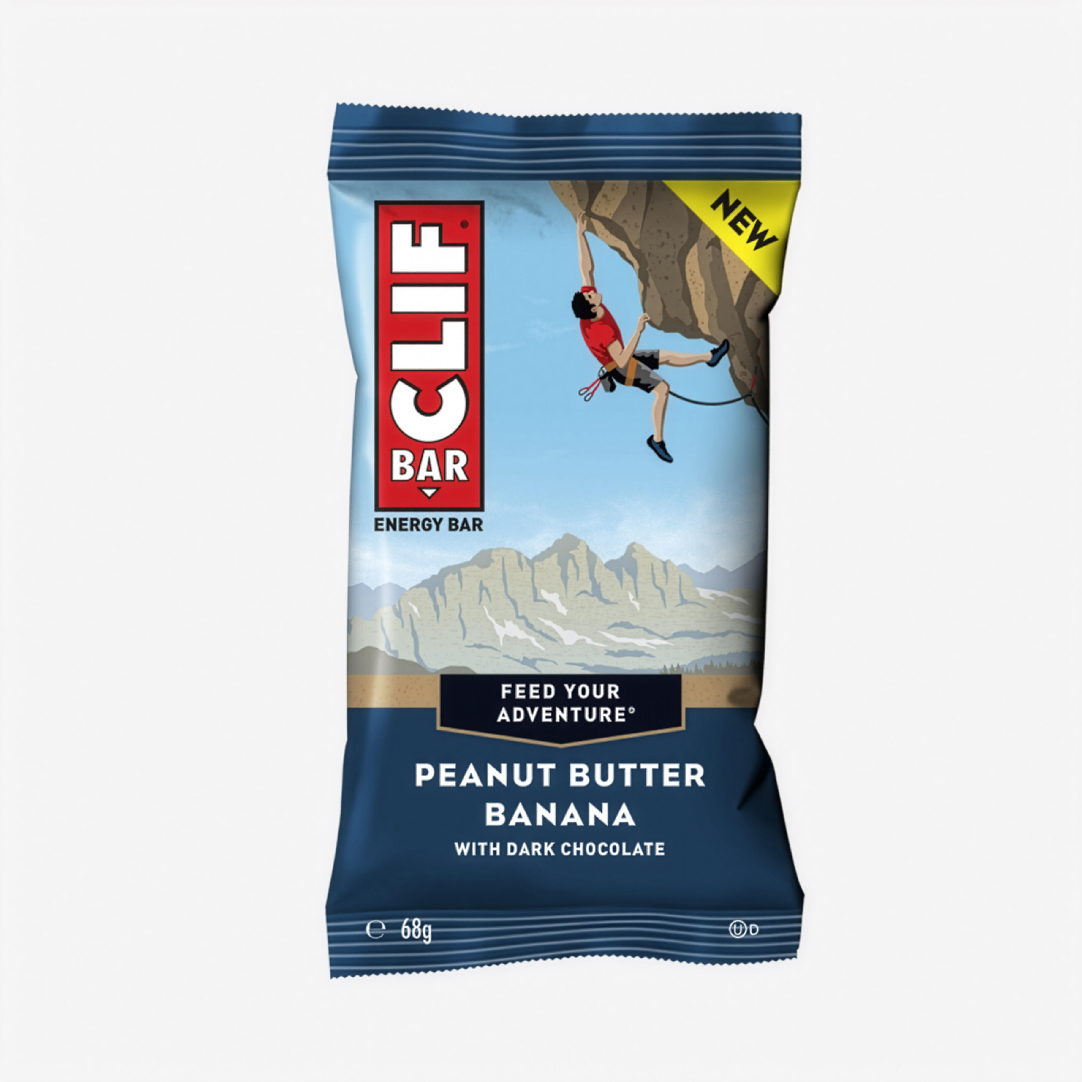 Barre de céréales cacahuètes et banane 68g