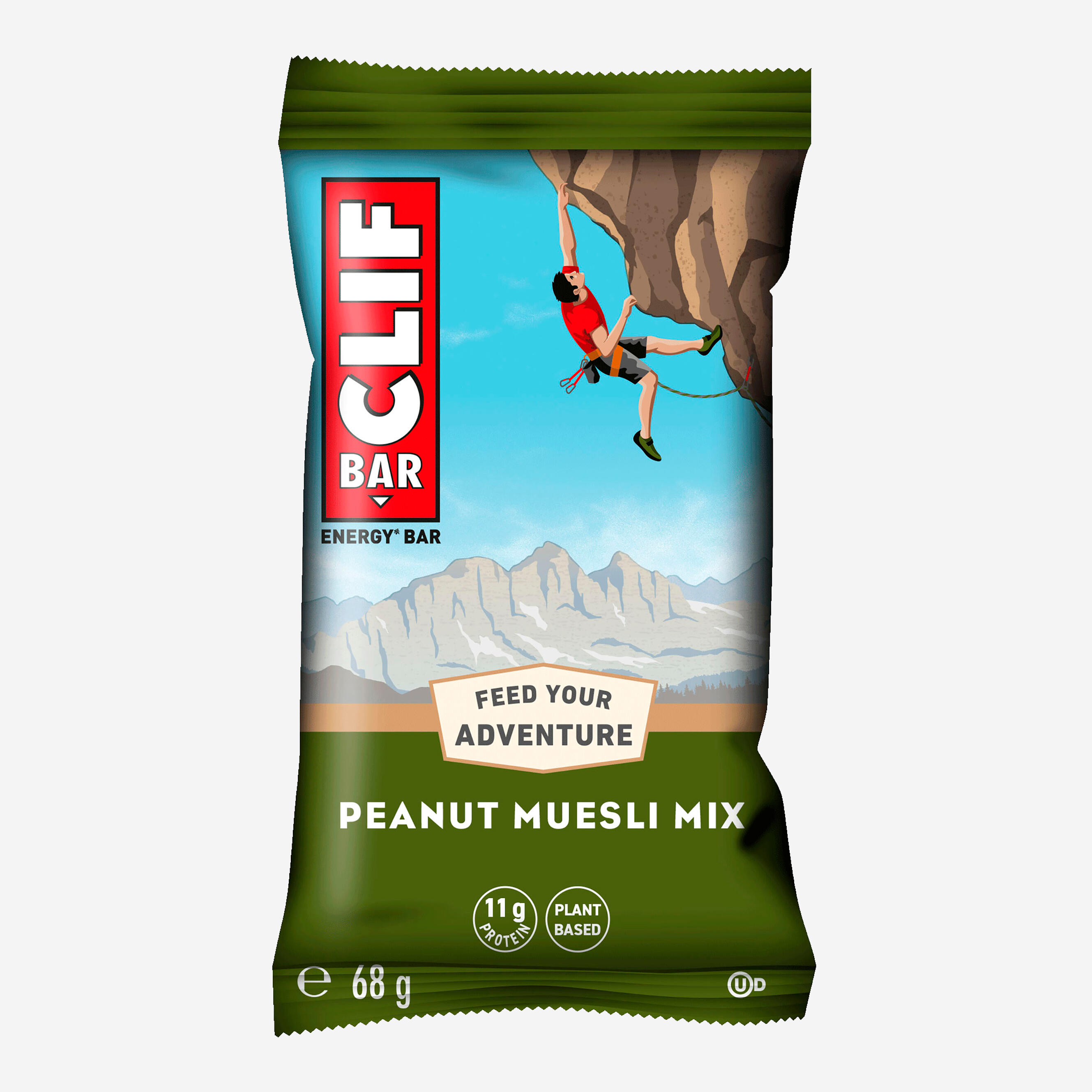 Barre de céréales cacahuètes et muesli 68g