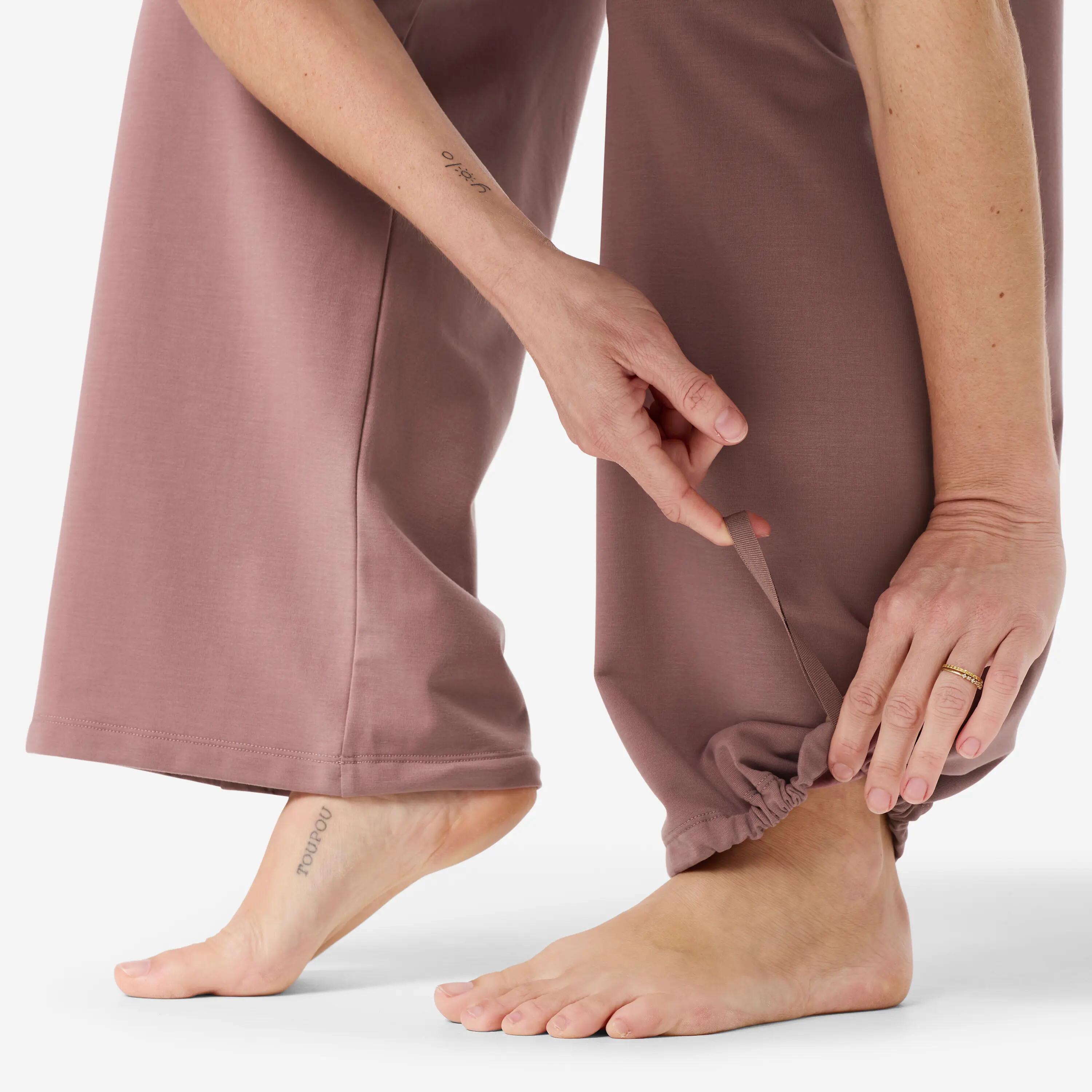 Pantalón Yoga Suave Mujer Topo 7/12