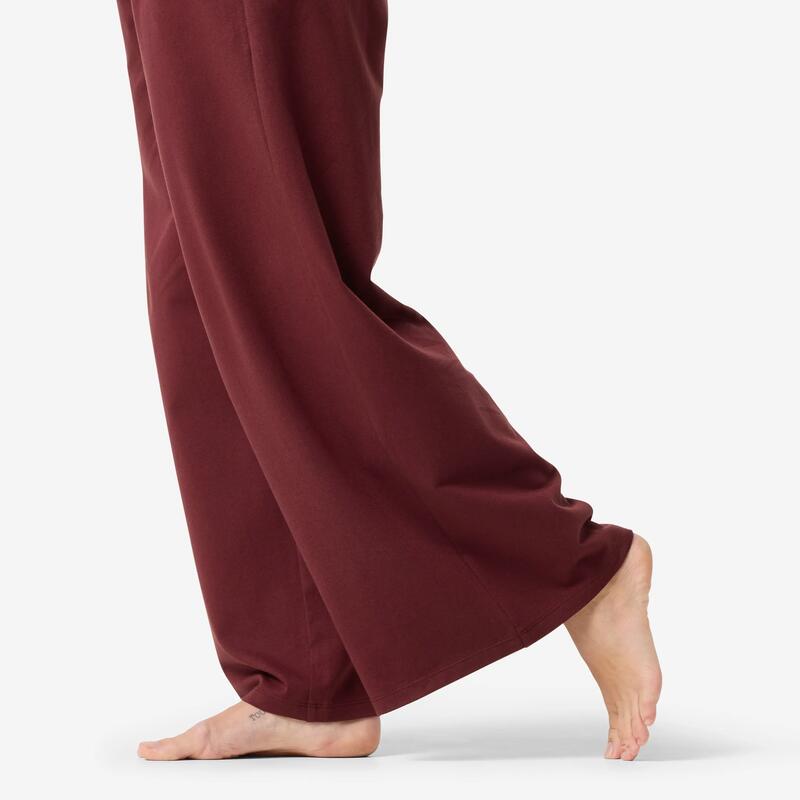 Pantalon jogging fitness Bordo Damă