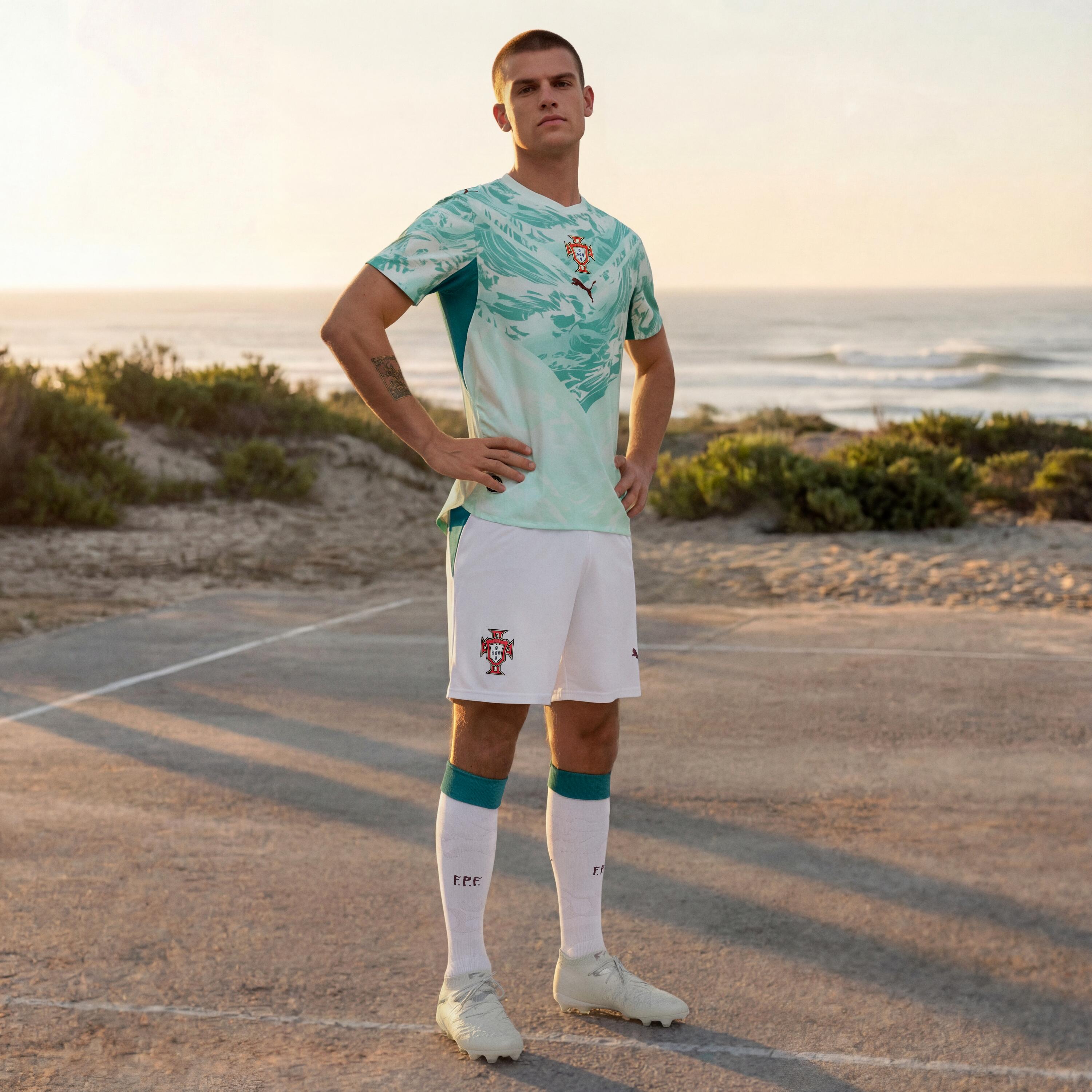 Camisola Alternativa de Futebol Réplica Adulto Portugal Campeonato do Mundo 2026