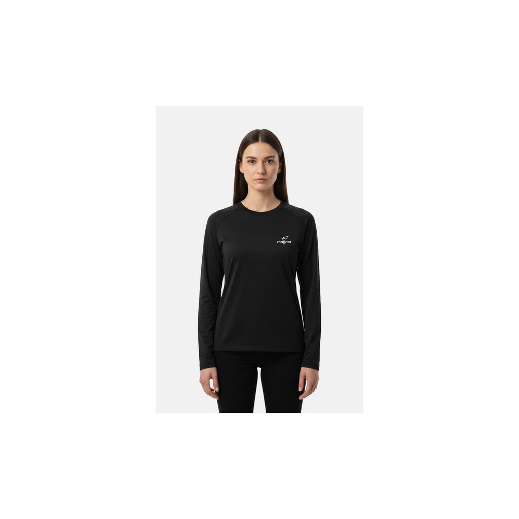 Magma long sleeve cotton Women Black