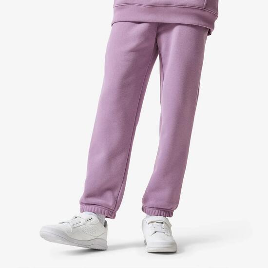 Pantalon de survêtement de sport chaud fille, violet