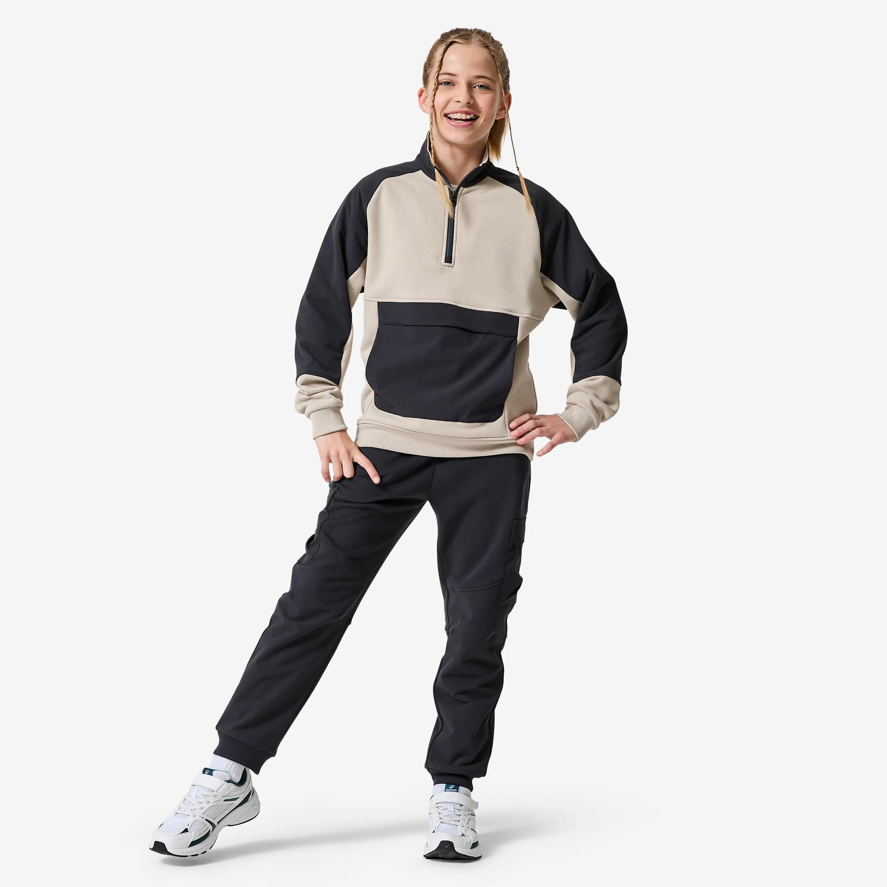 Bluza dziecięca z suwakiem pod szyją 2/10