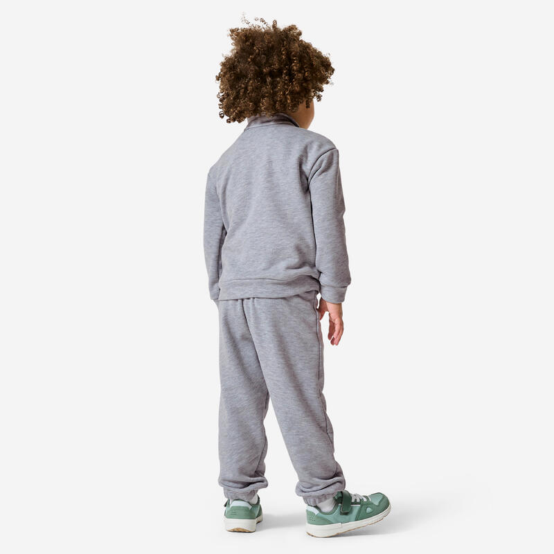 Trening 120 din material French Terry respirant, bebe, Gri