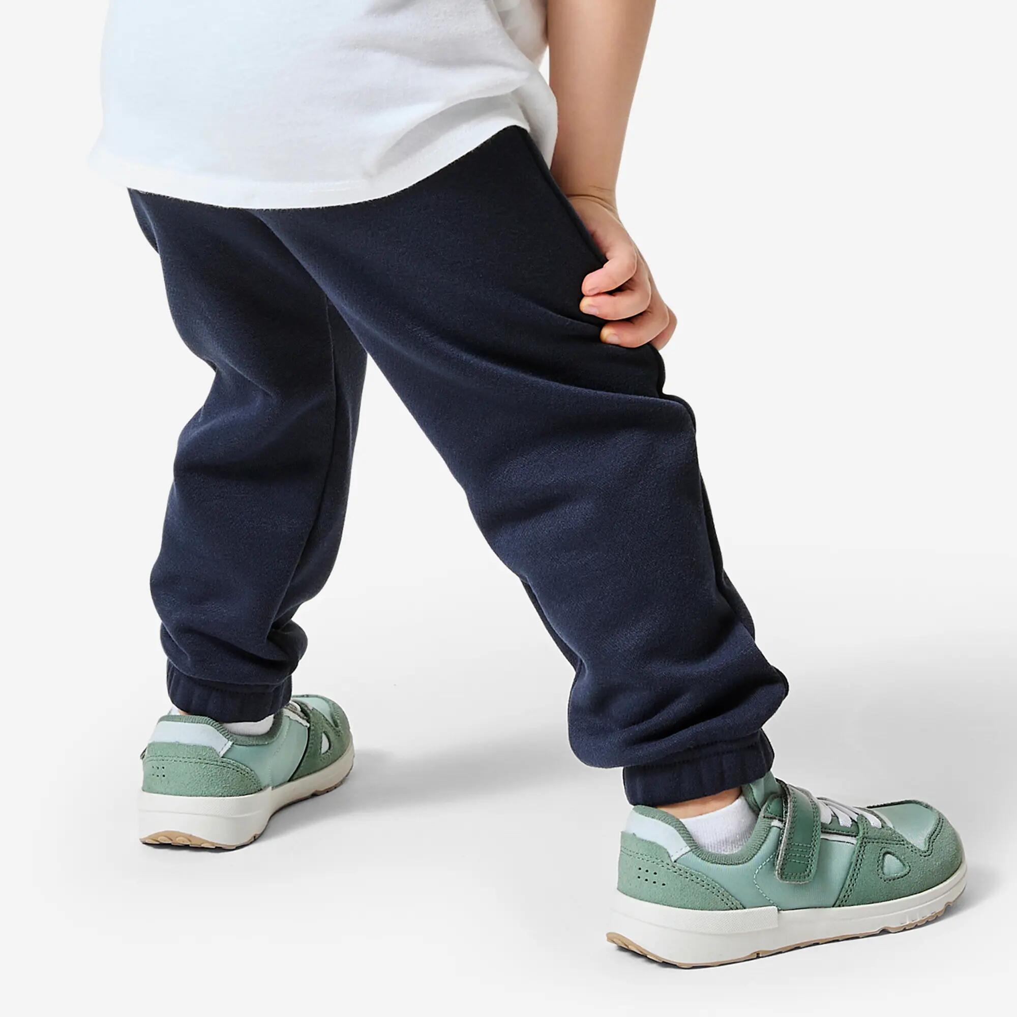 Pantalon babygym moale și elastic, albastru 4/6