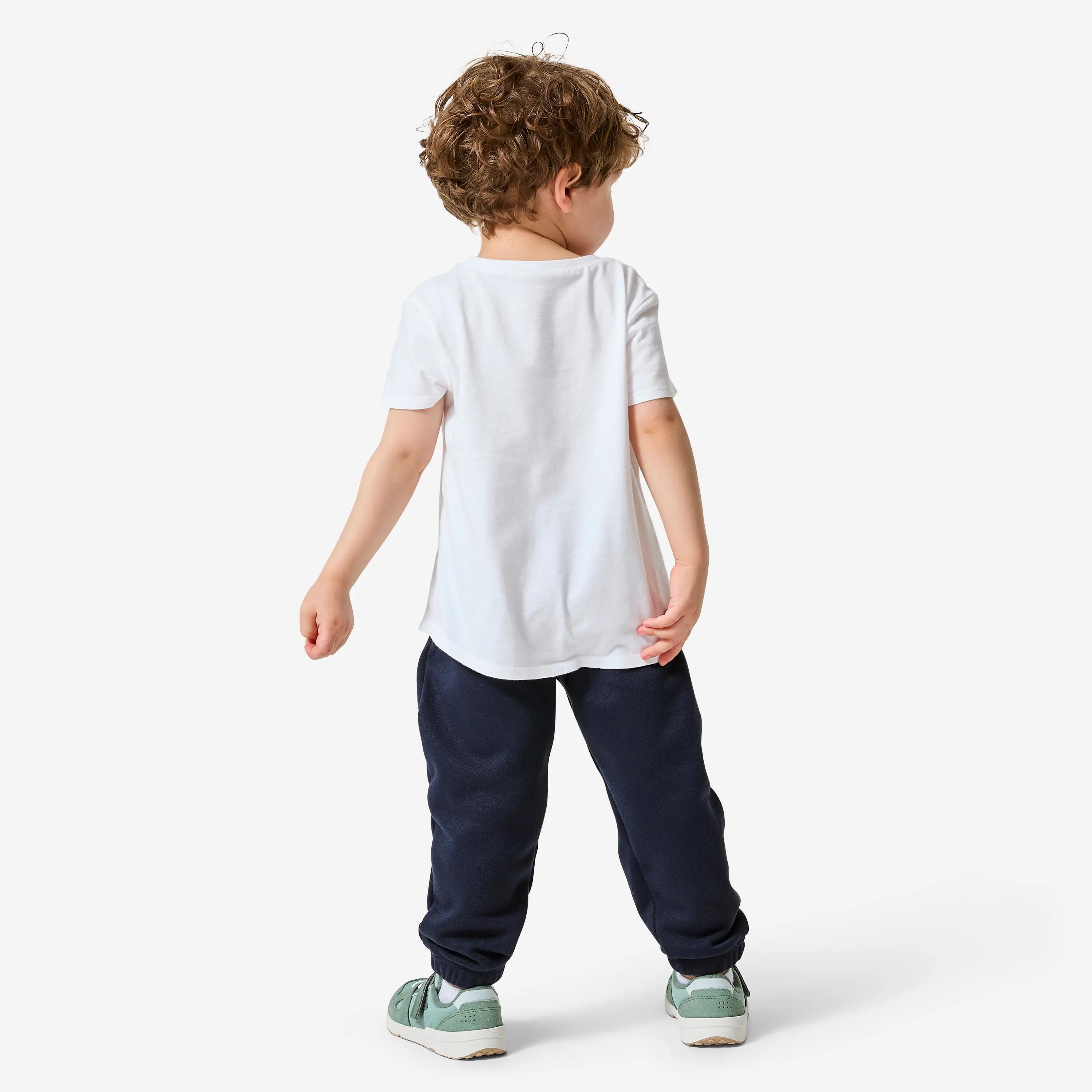 Pantalon babygym moale și elastic, albastru 6/6