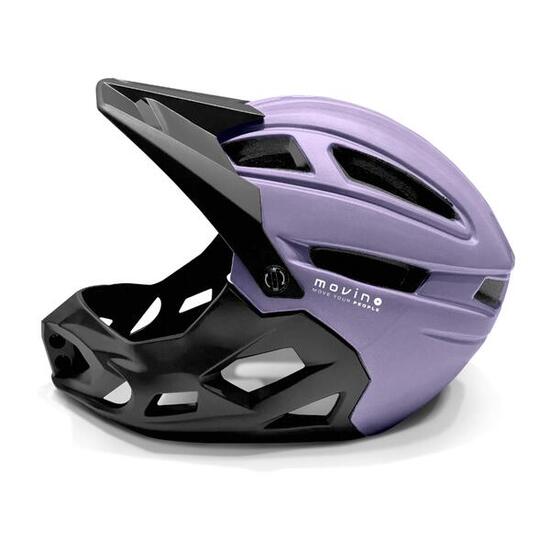 Kask Full-face Movino EDGE S 51-54 cm PC EPS ABS Lawenda