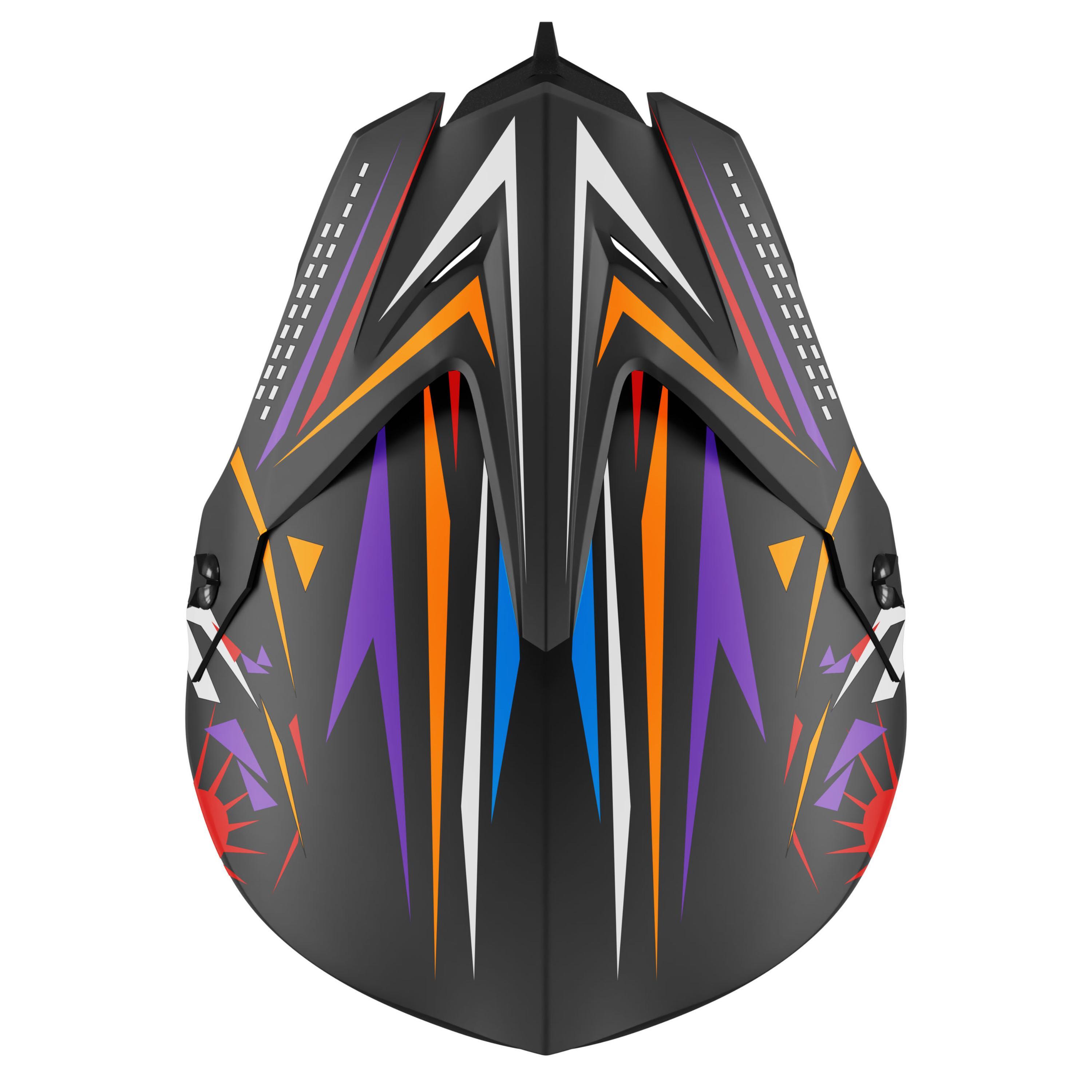 Kask Kamikaze Ninja fullface na hulajnogę, MTB i rower 7/7