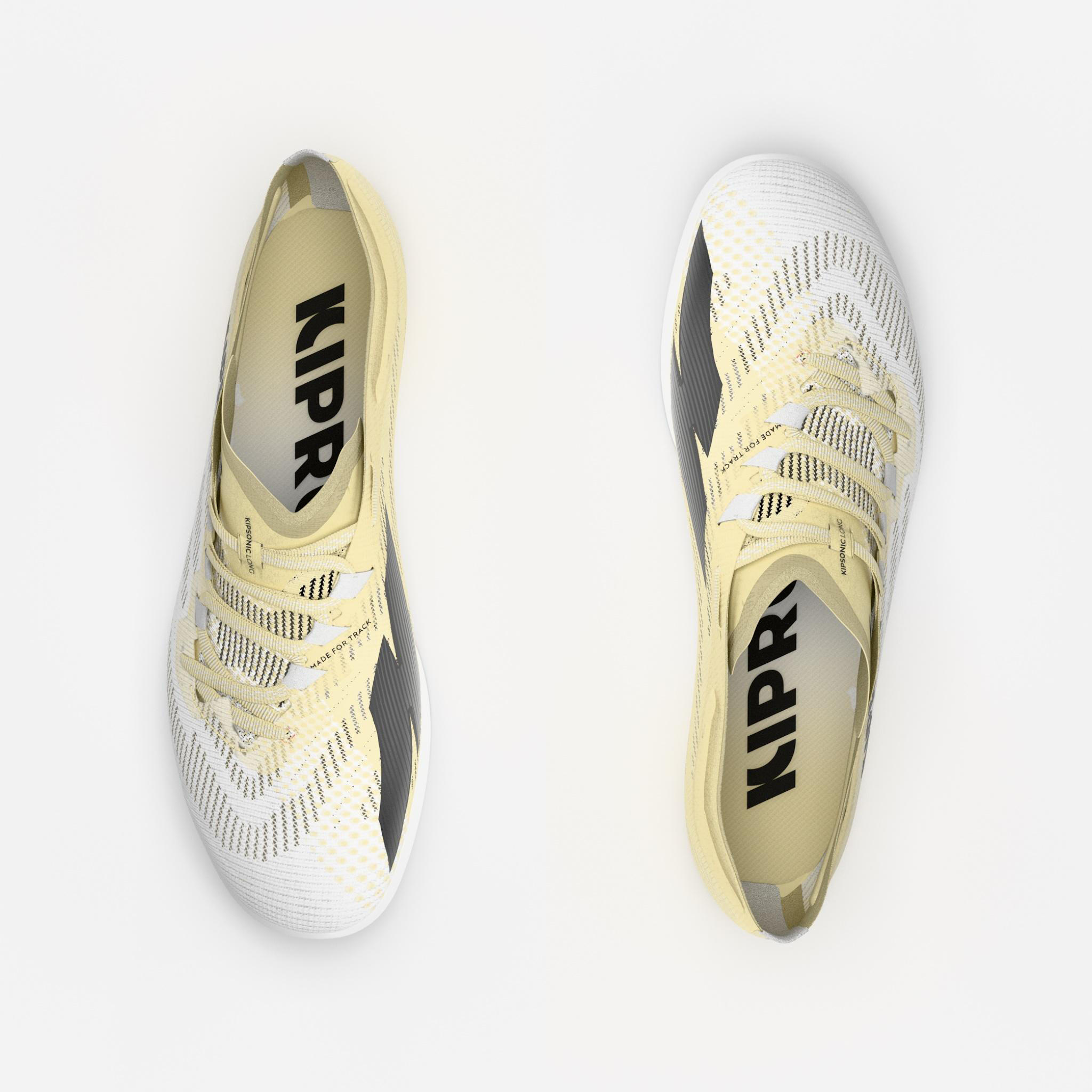 Leichtathletik-Spikes für Langstrecke, Kiprun AT Long 900 Vanille 5/5