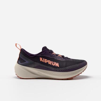 Chaussures running déperlantes femme, KIPRUN KIPCORE WR, violette