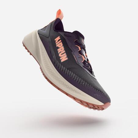 Кросівки жіночі Kiprun Kipcore для бігу водонепроникні фіолетові