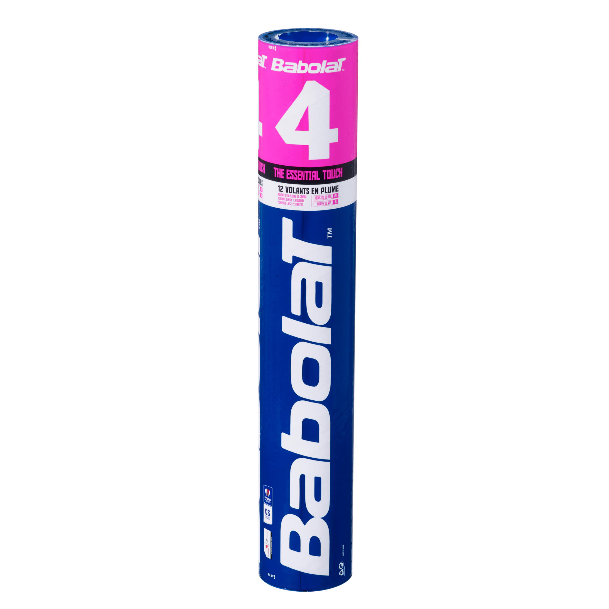 Babolat 4 Feather Shuttlecocks