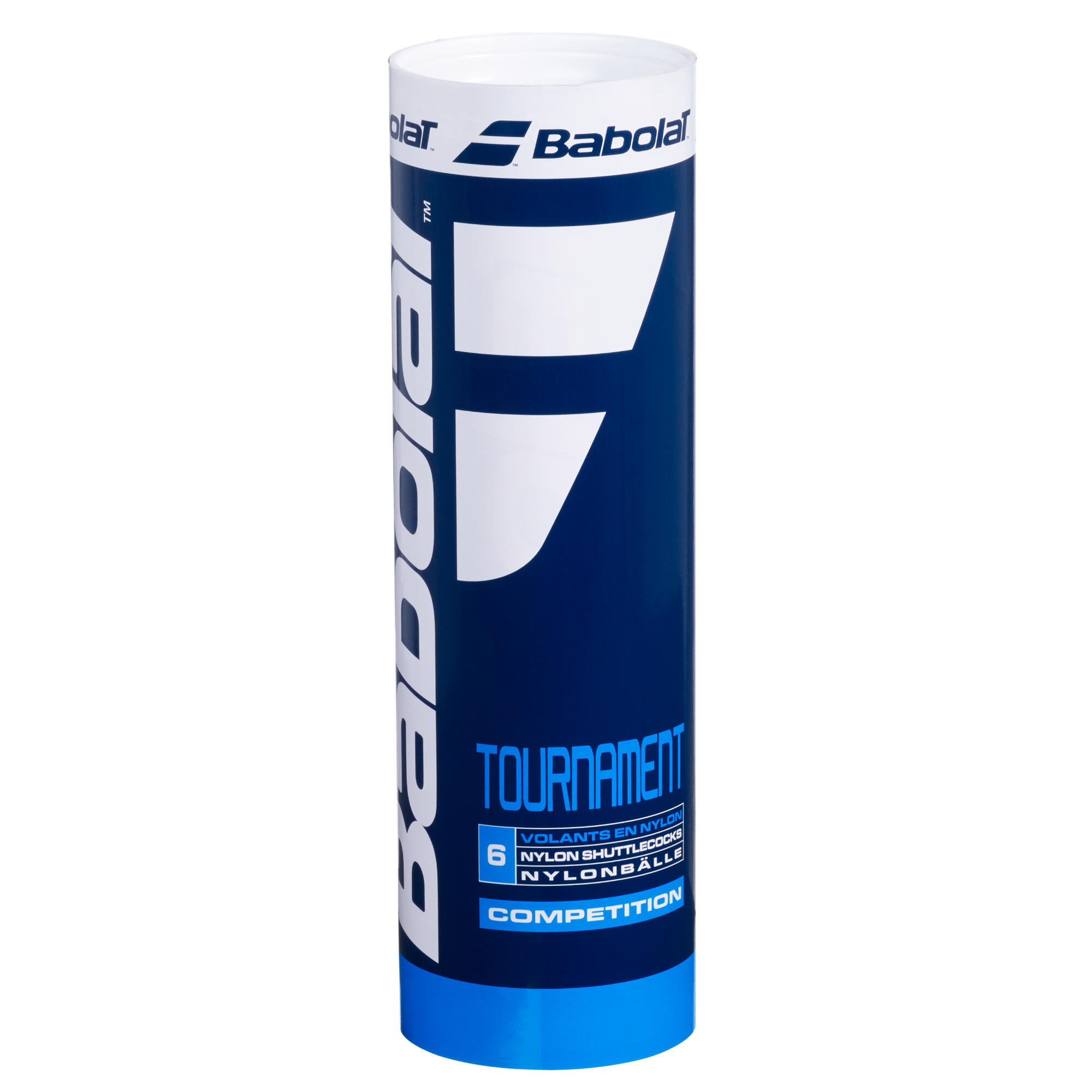 Babolat Nylon Tournament Cork base Shuttlecocks  - M Speed