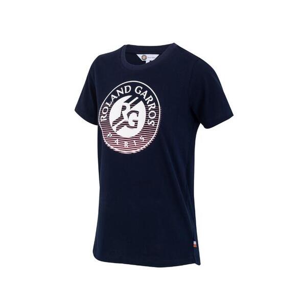 T-SHIRT DE TENNIS BLEU FEMME ROLAND GARROS 2026