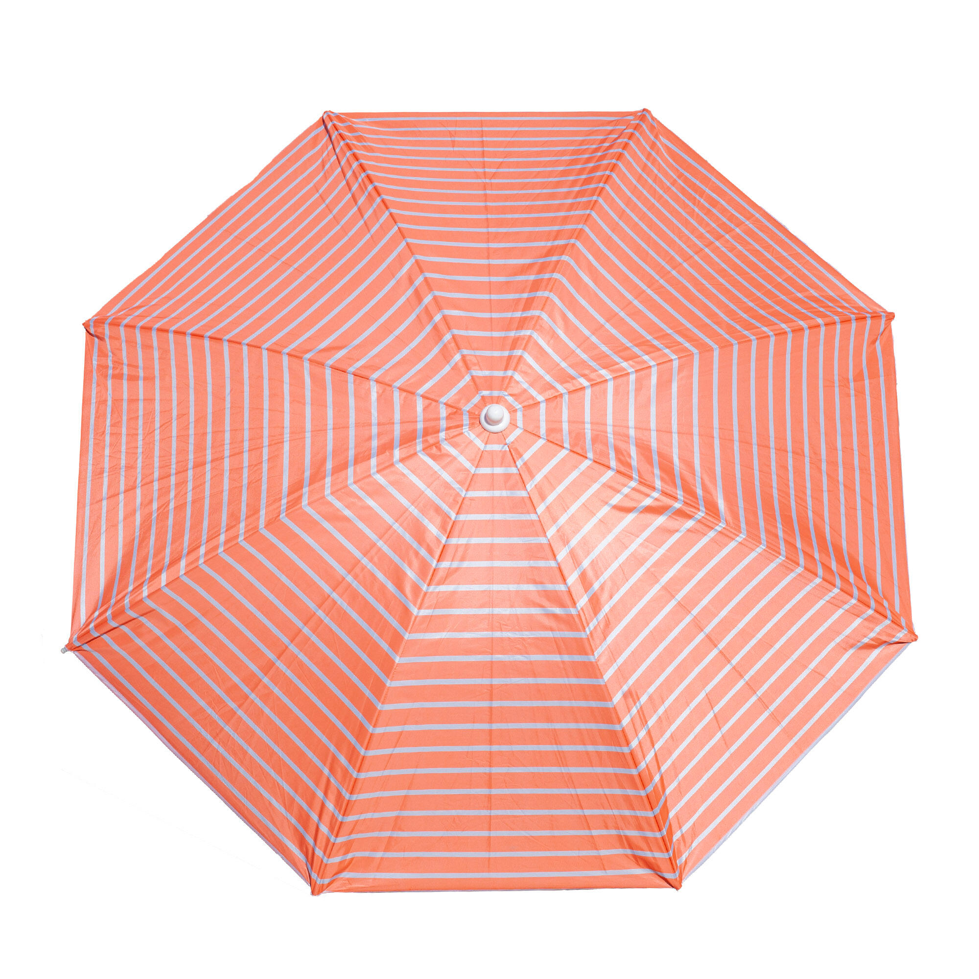 GUARDA-SOL DE PRAIA Ø160 UPF 50+ 2 LUGARES - Laranja e Branco 3/3
