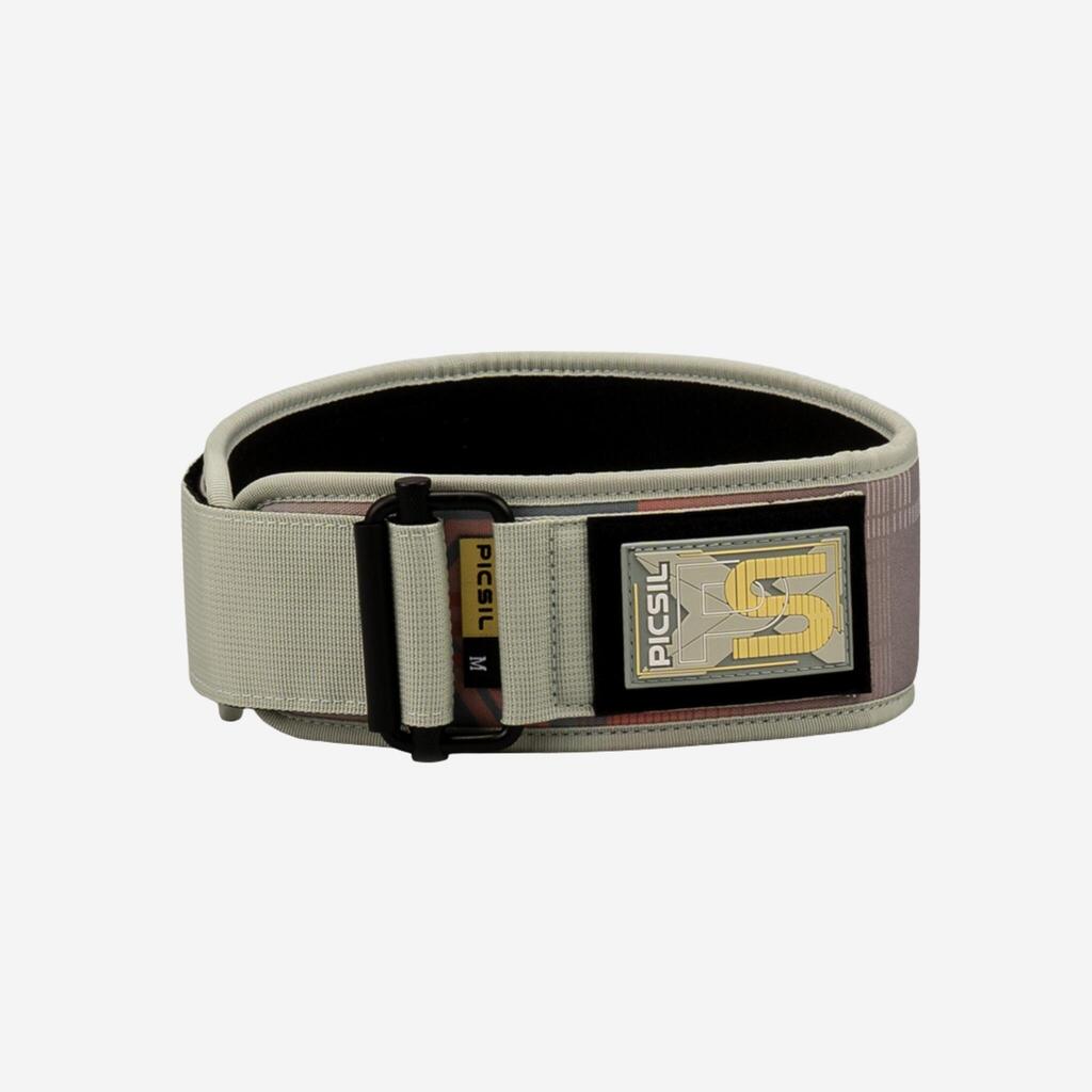 Črn ledveni pas za krožno vadbo Lockpro