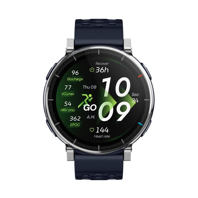 Ceas inteligent GPS Amazfit Active 3 Premium Atlas Albastru