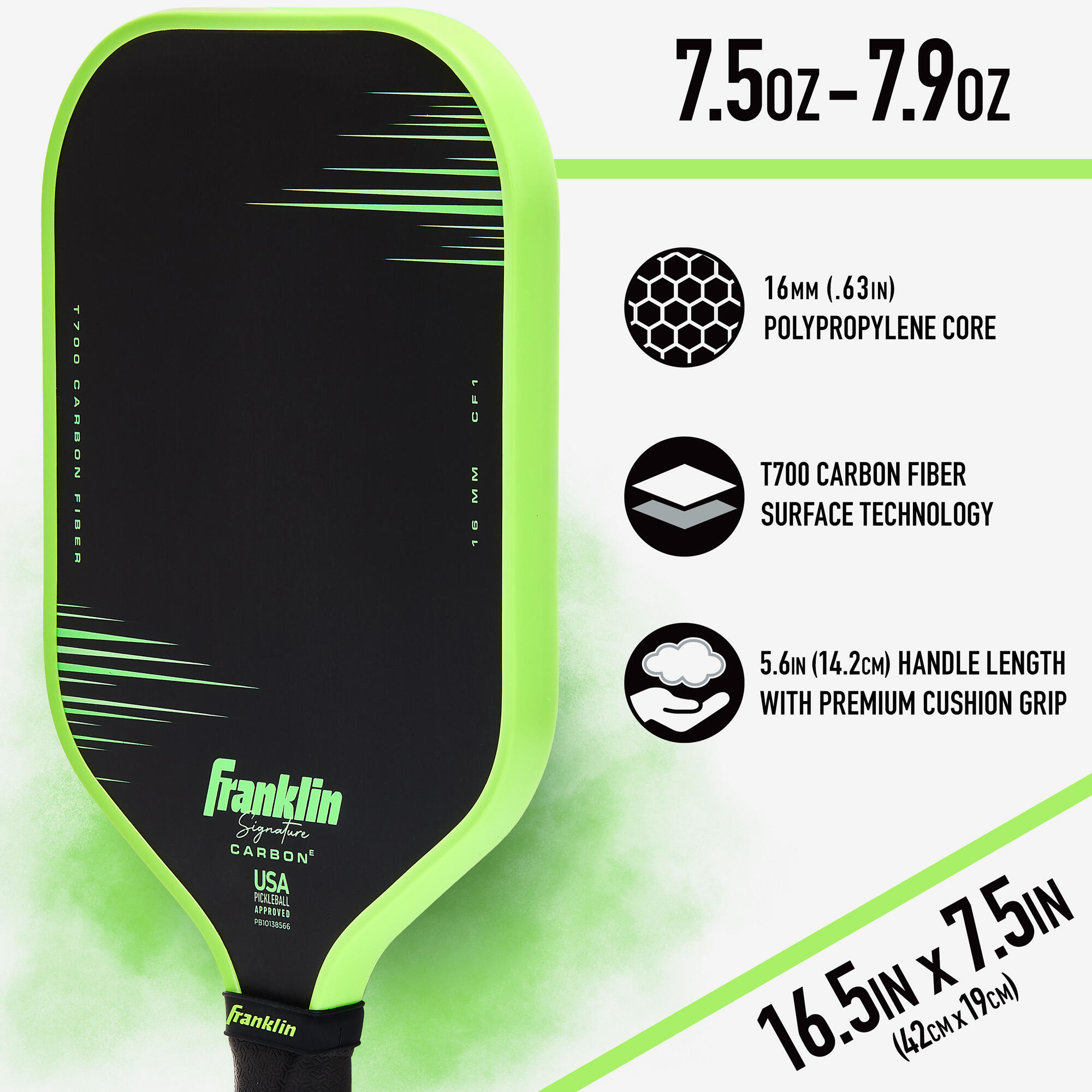 Pickleballracket Signature 16 carbon 4/5