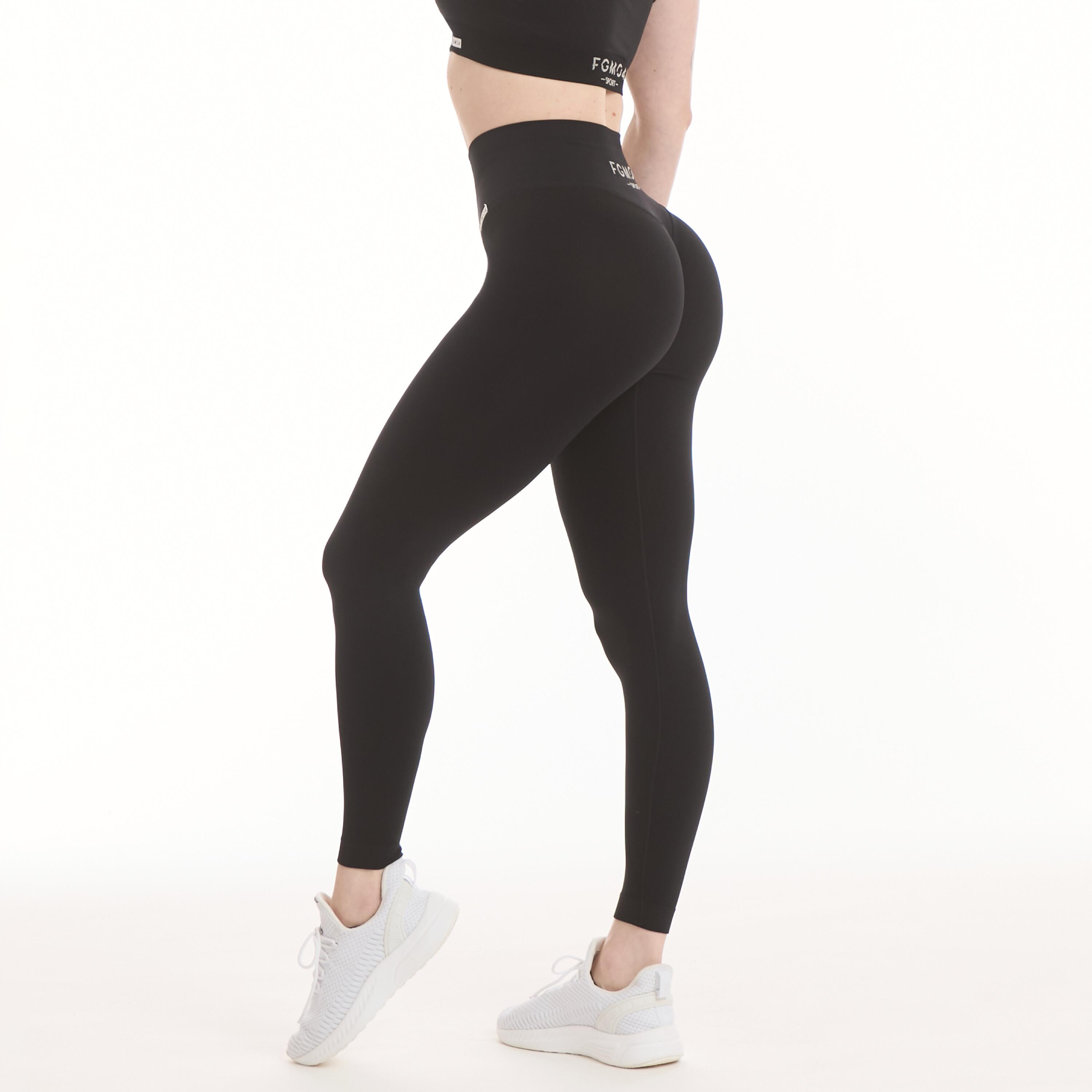 FGM04 LEGGINGS GYM FASHION BLACK 3/6