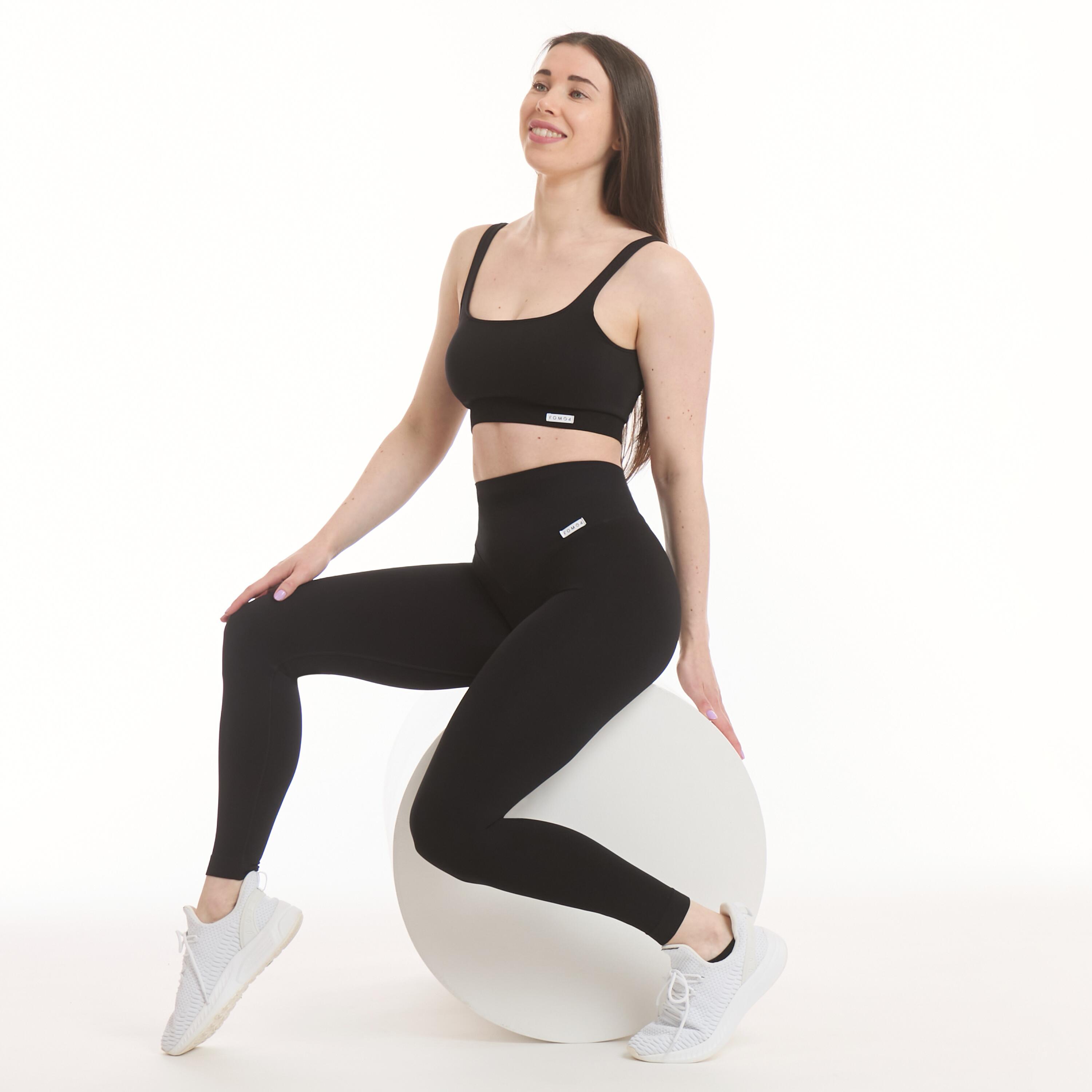 FGM04 LEGGINGS GYM FASHION BLACK 4/6
