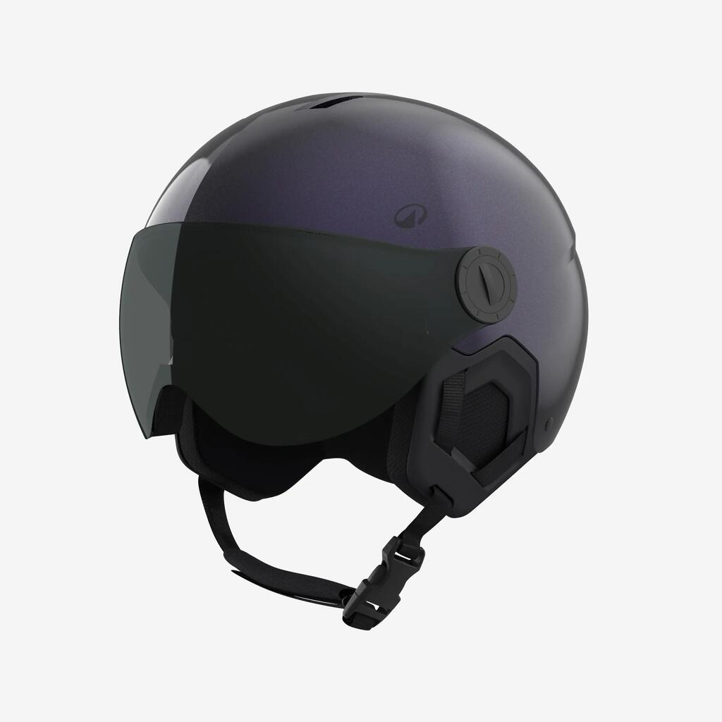 Kids’ skiing helmet, H-KID 550 - Purple