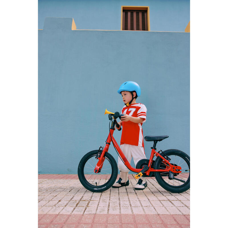 Play 500 Çocuk Bisiklet Kaskı 47-55 cm Mavi