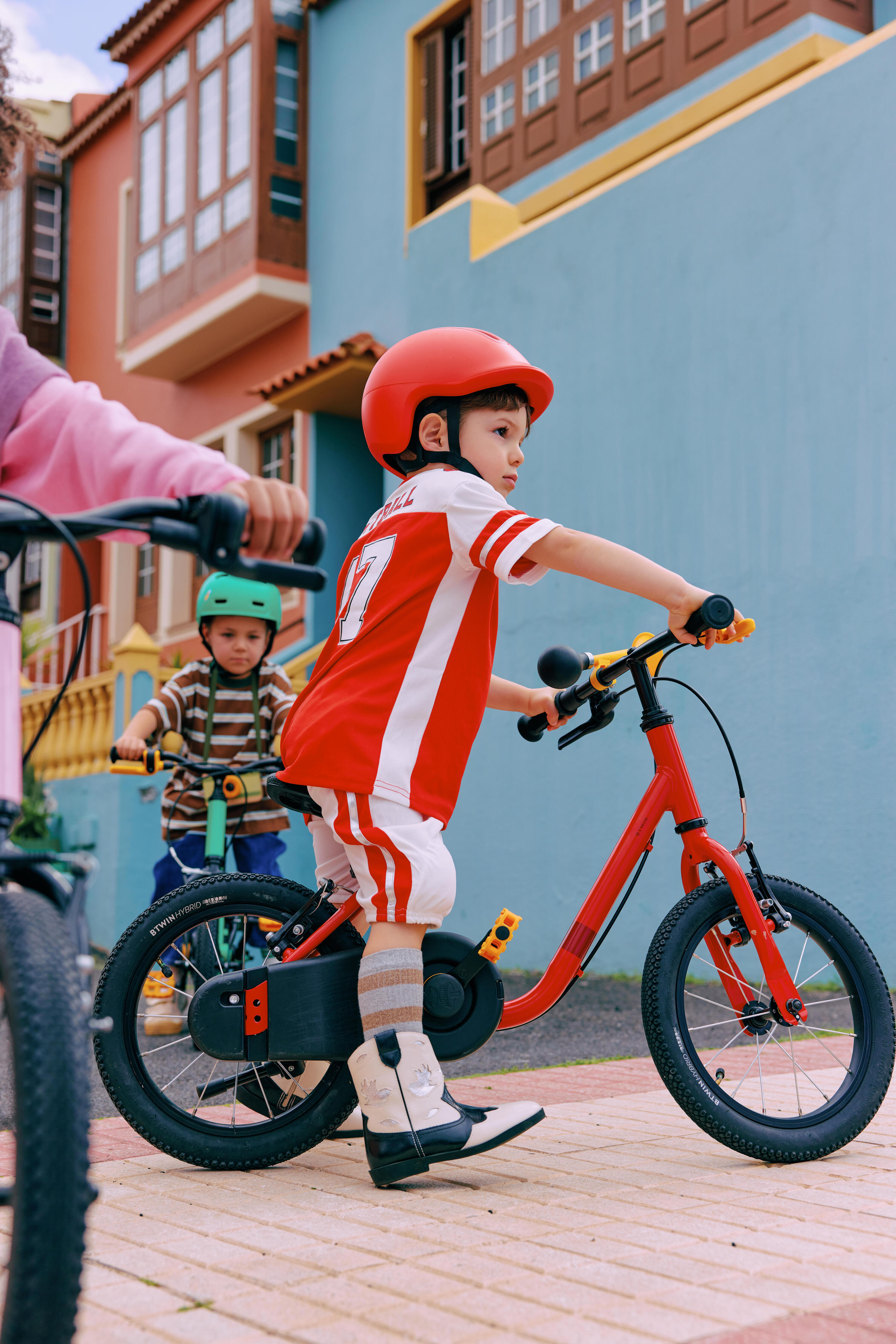 Casque de vélo enfant, Play 500 47-55 cm 13/21