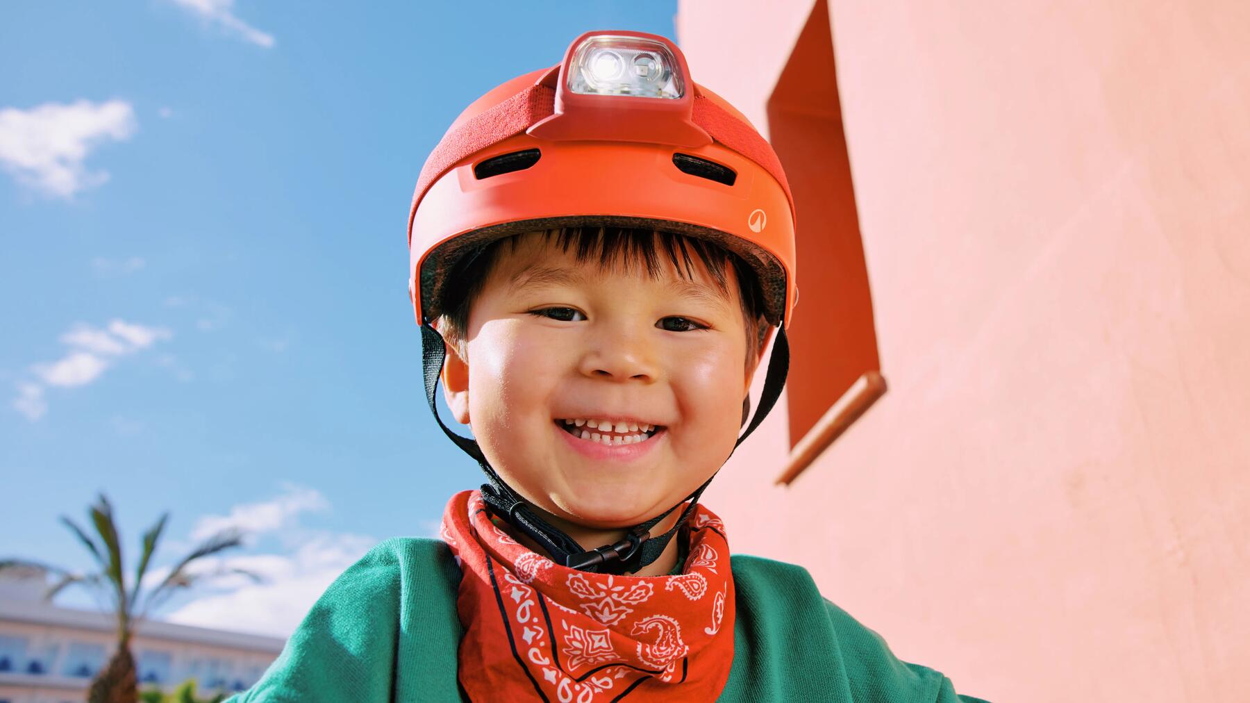 enfant sécurité vélo gilet fluo visibilité en ville