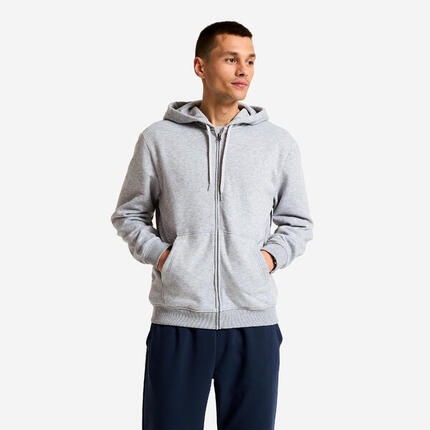 Kapuzenjacke Herren warm - schwarz