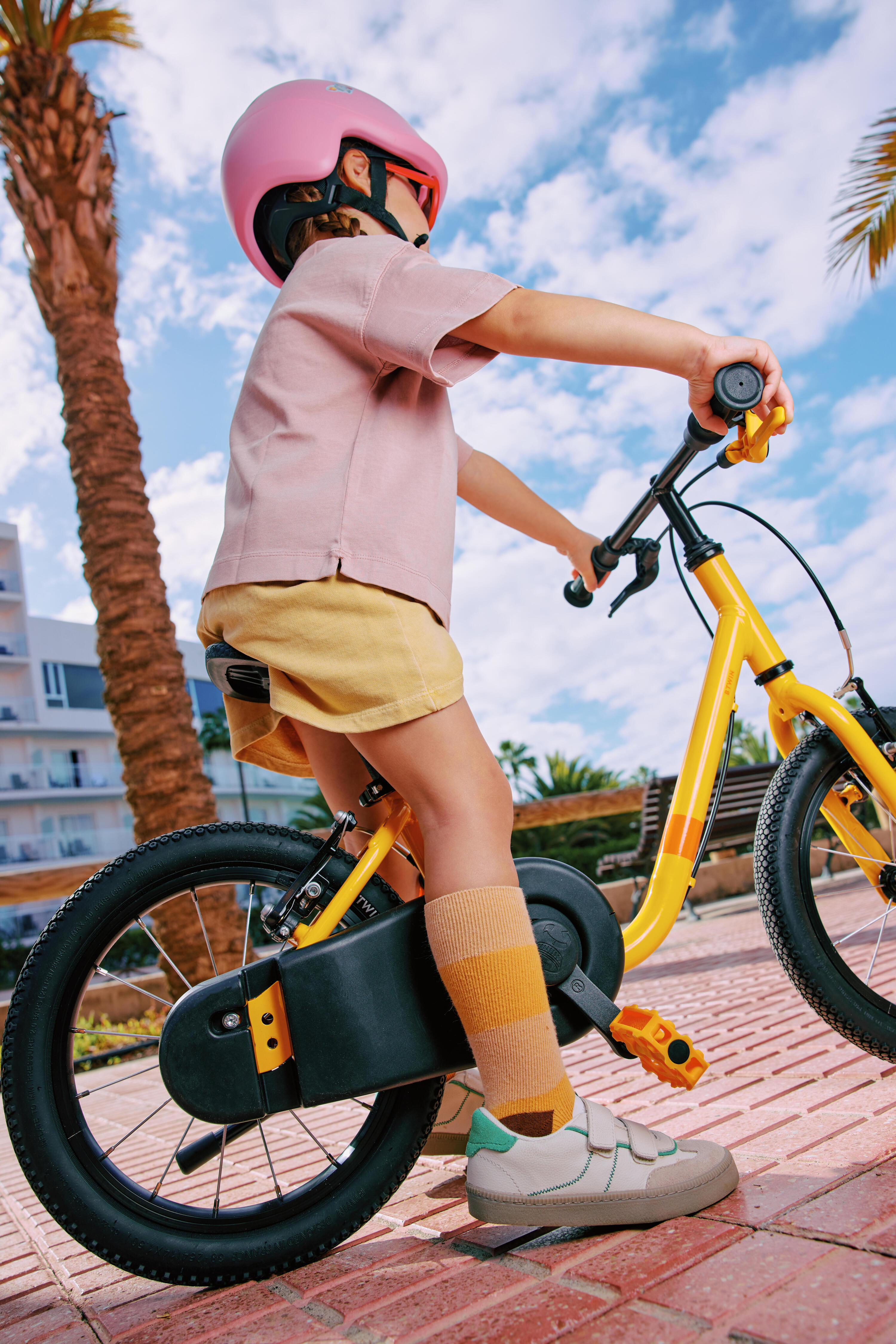 Kids’ Bike Helmet, Play 500 47–55 cm 15/24