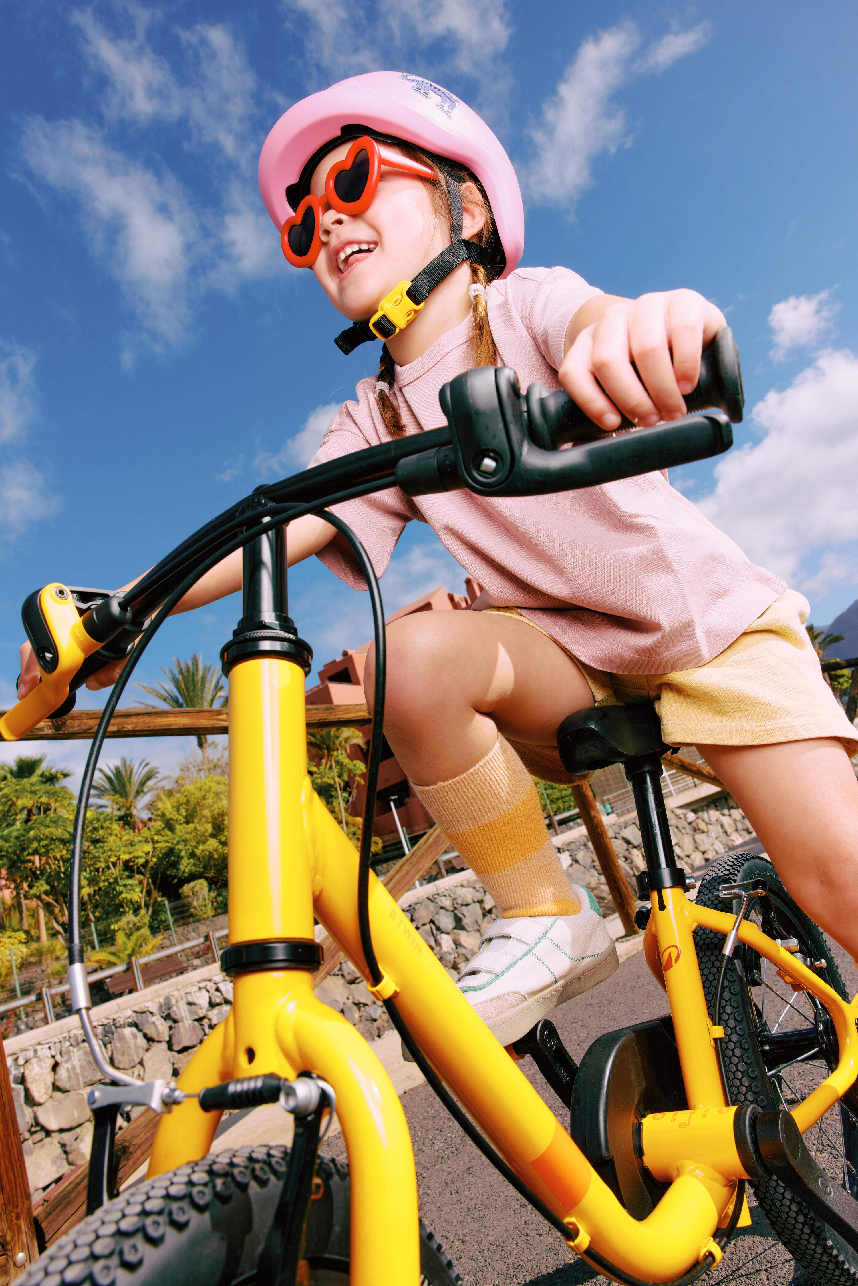 Kids’ Bike Helmet, Play 500 47–55 cm 14/24