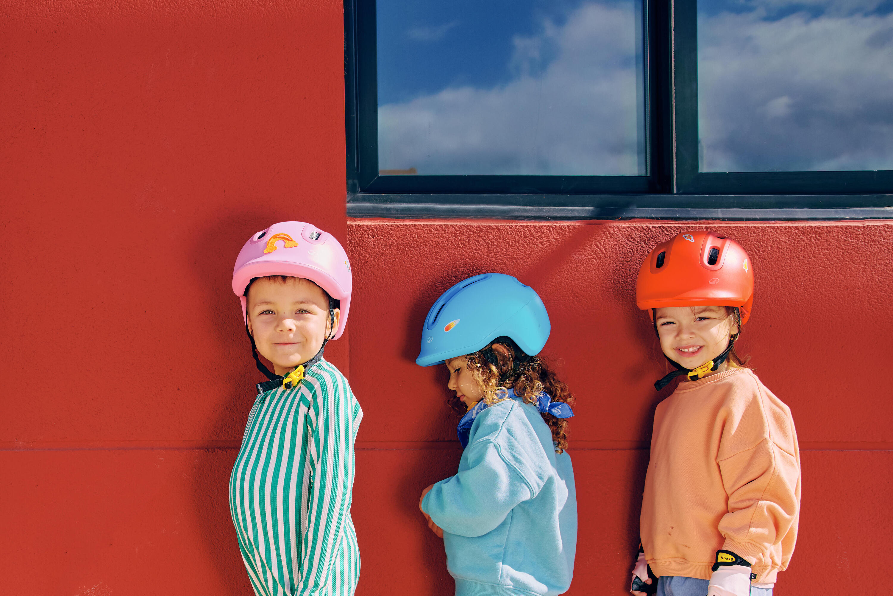 Kids’ Bike Helmet, Play 500 47–55 cm 23/24