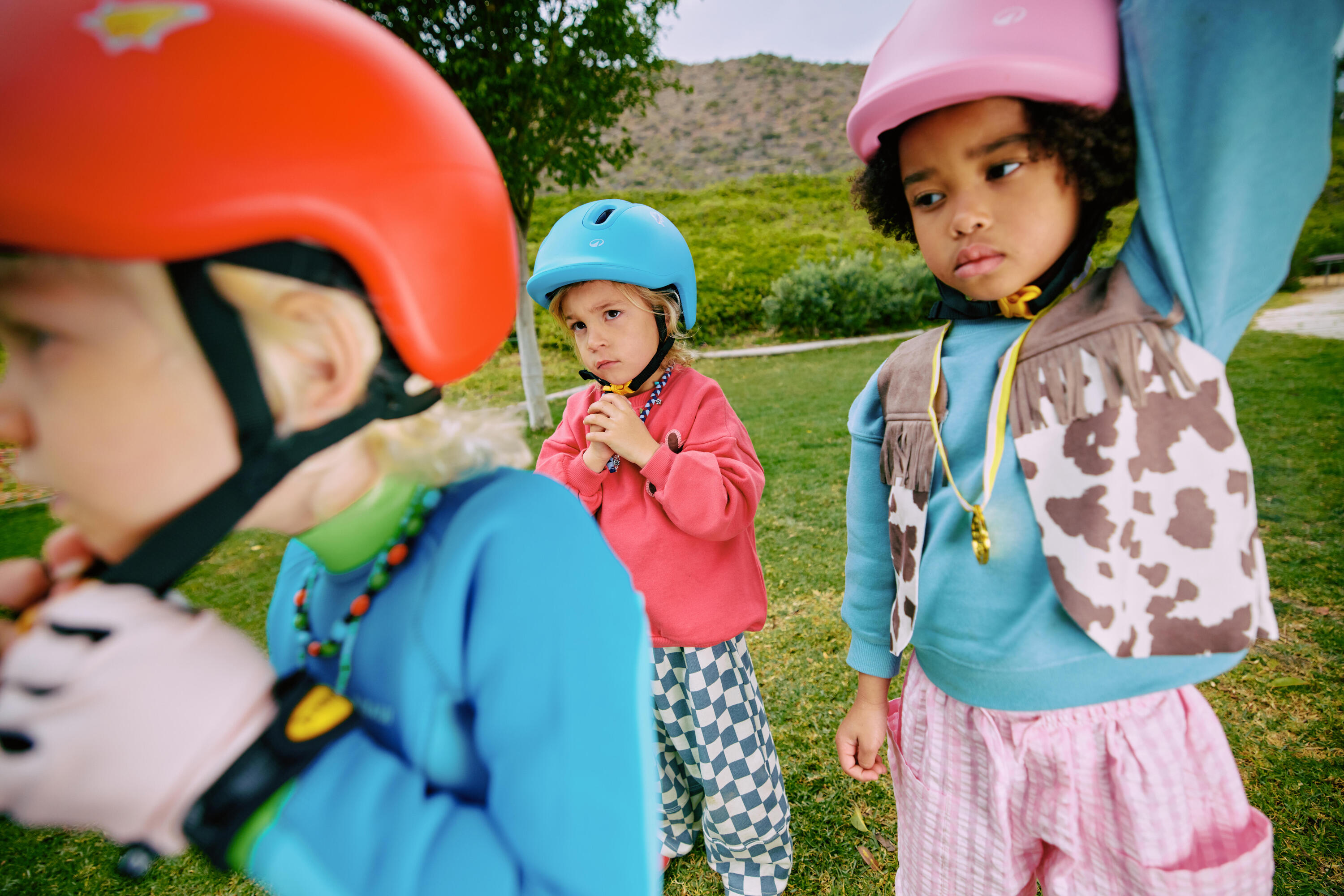 Kids’ Bike Helmet, Play 500 47–55 cm 20/24