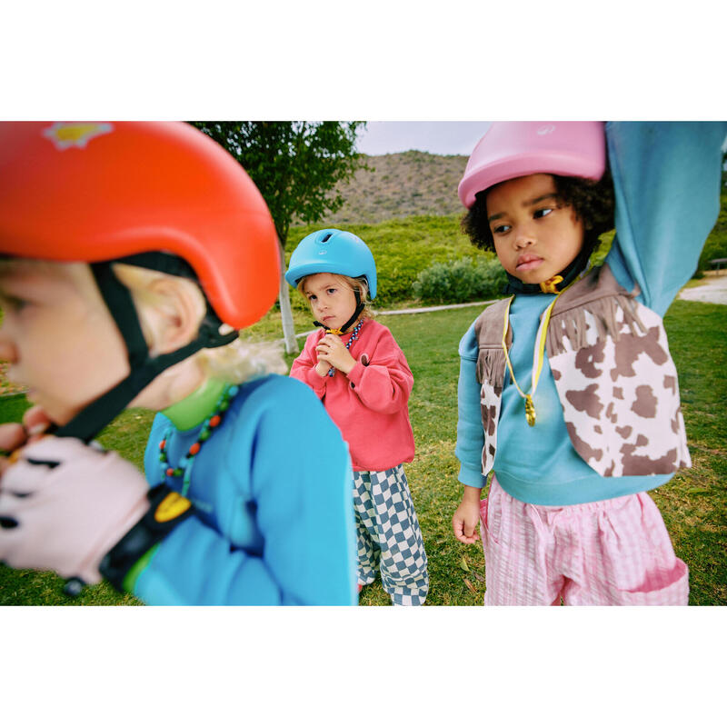 Play 500 Çocuk Bisiklet Kaskı 47-55 cm Pembe