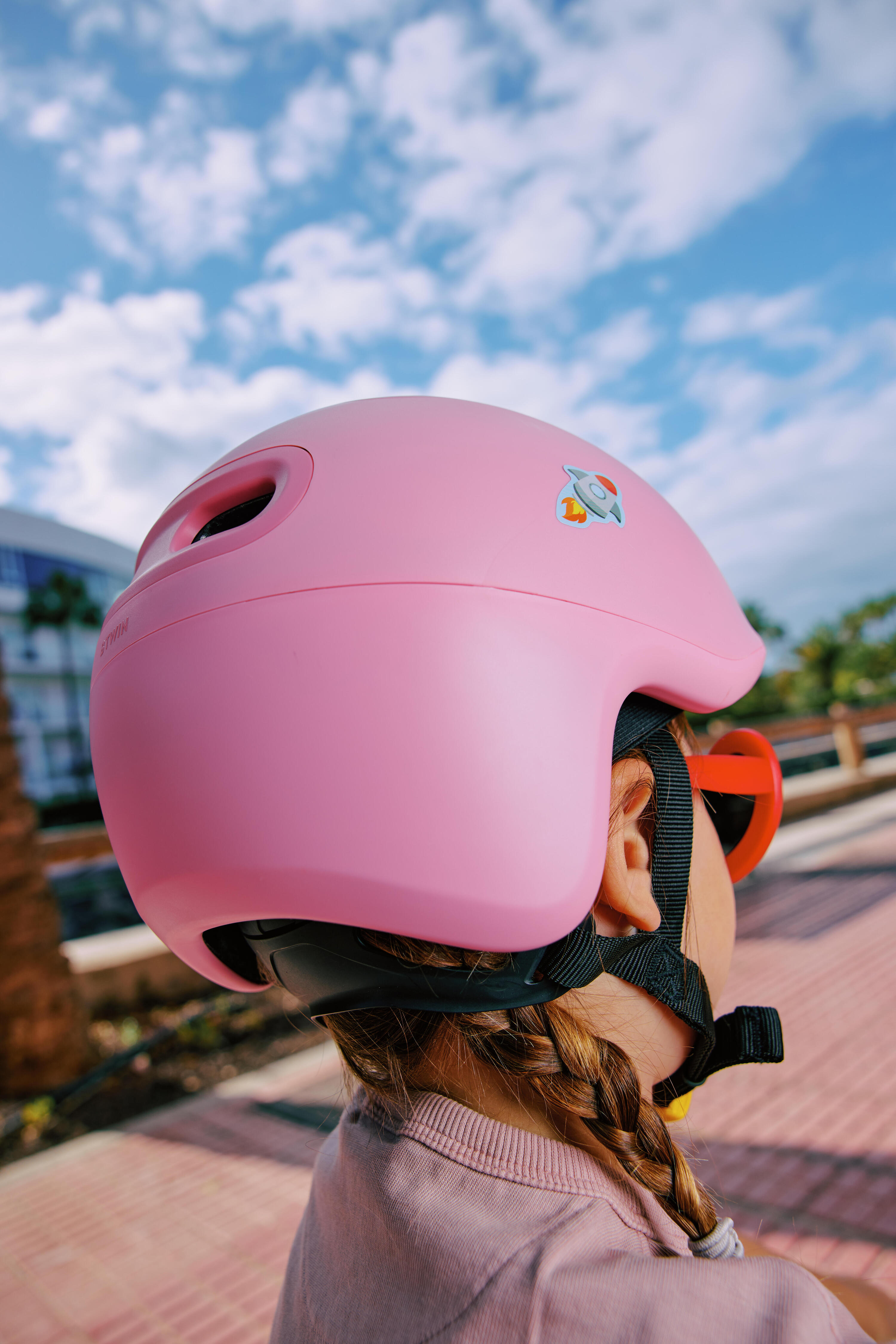 Kids’ Bike Helmet, Play 500 47–55 cm 17/24