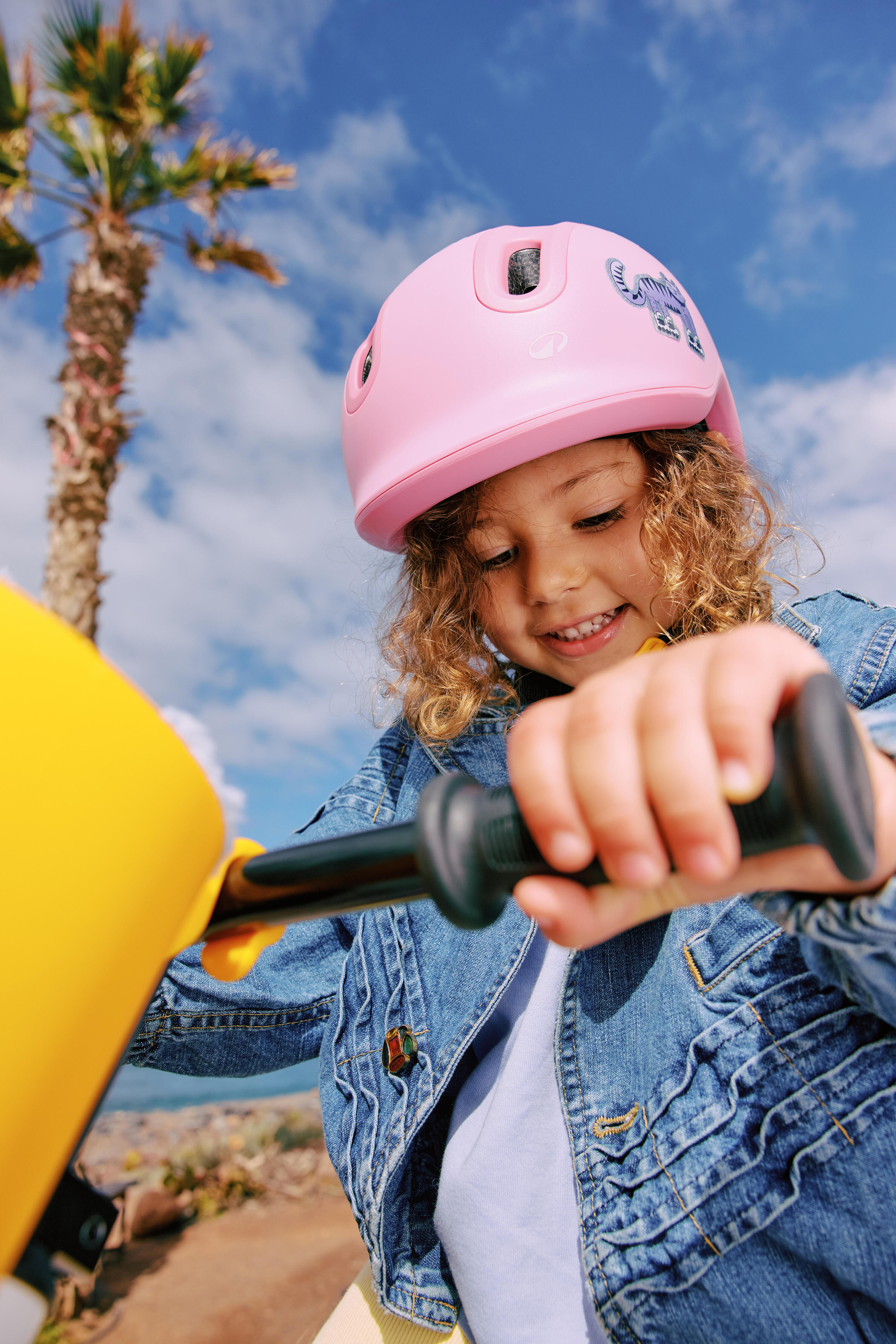 Kids’ Bike Helmet, Play 500 47–55 cm 19/24