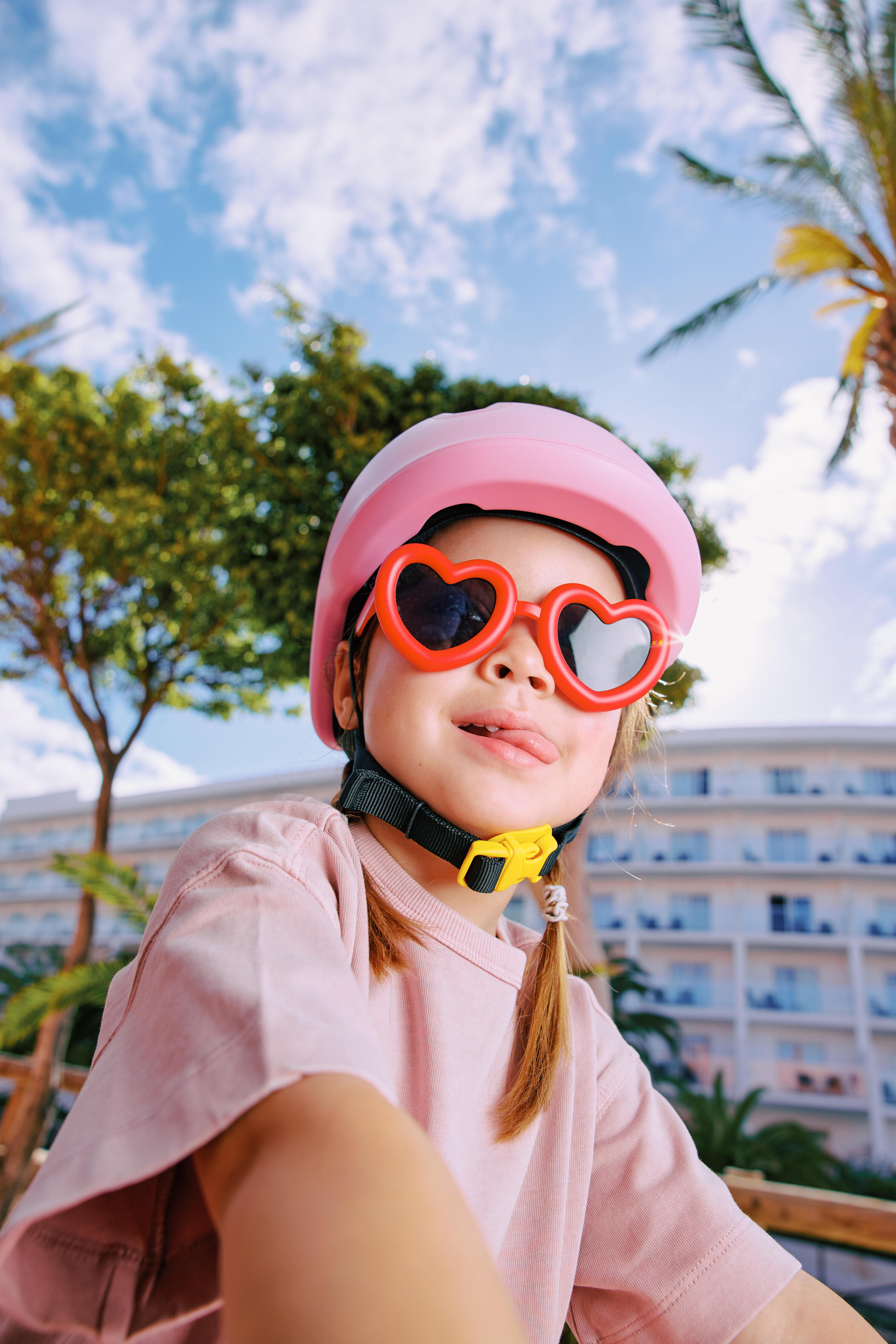 Kids’ Bike Helmet, Play 500 47–55 cm 13/24