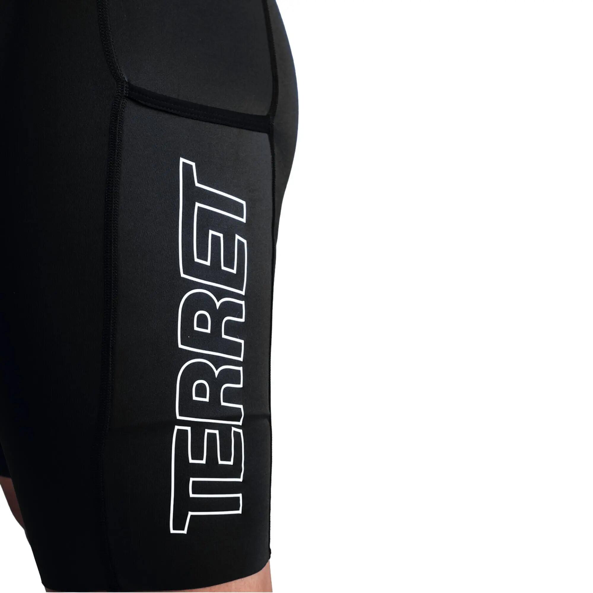 Licra corta de running Biker Run Pro para Hombre Terret - Negro 3/3
