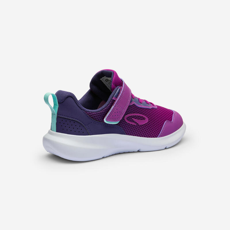 Çocuk Cırt Cırtlı Spor Ayakkabı - Mor - Play Sporty
