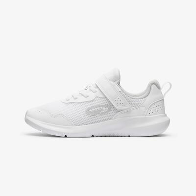 Scarpe da ginnastica bambino PLAY SPORTY con strap traspiranti bianche