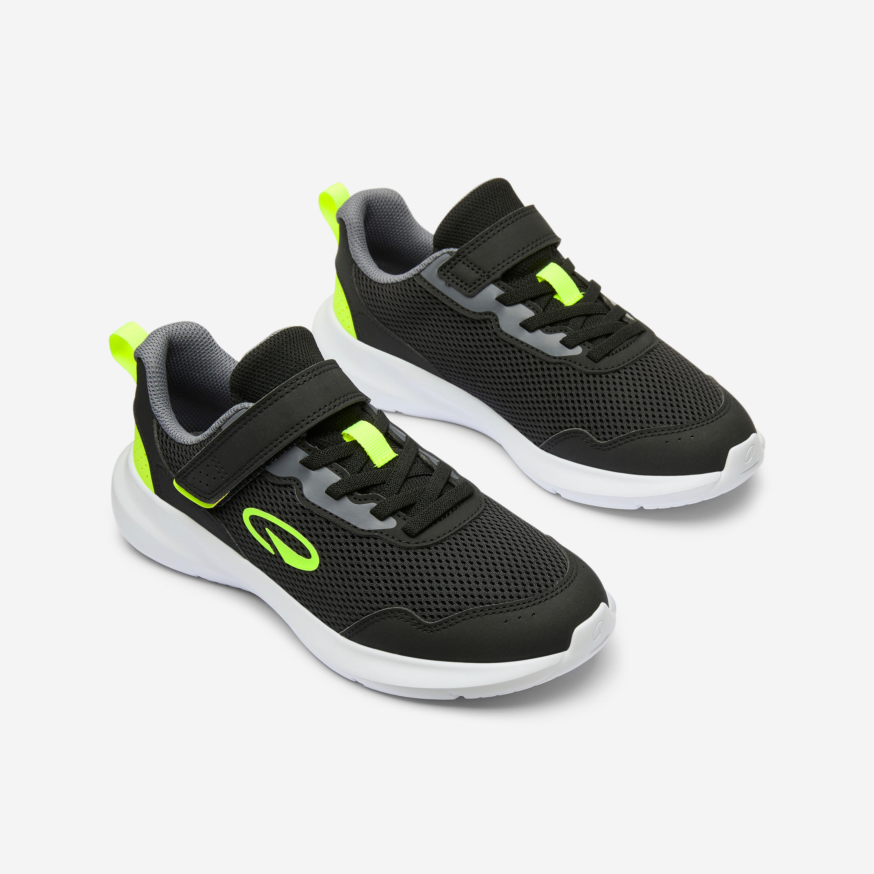 Sportschoenen Play Sporty kinderen zwart/geel 2/8