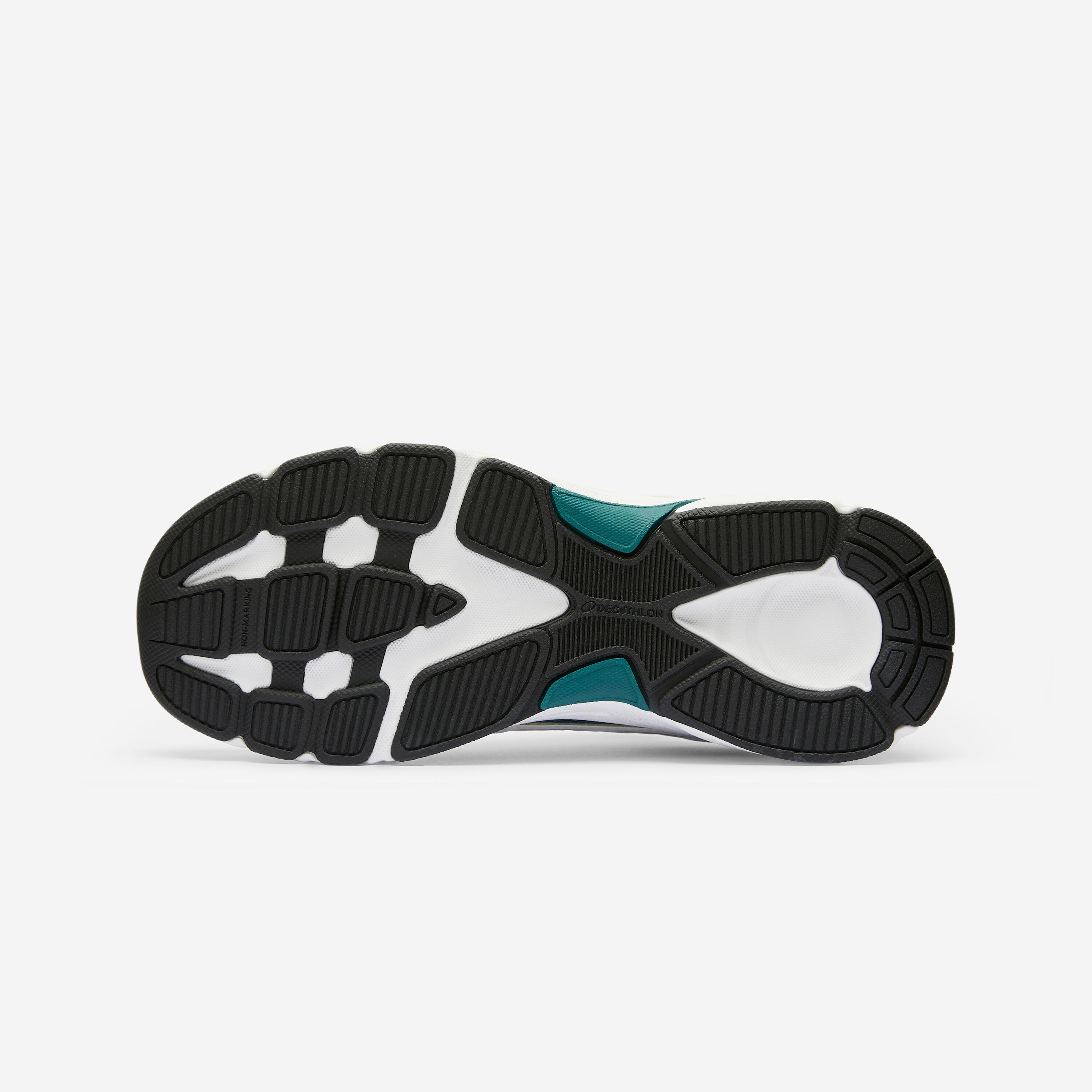 Sportschoenen OG2K voor kinderen wit/groen/zwart 4/10