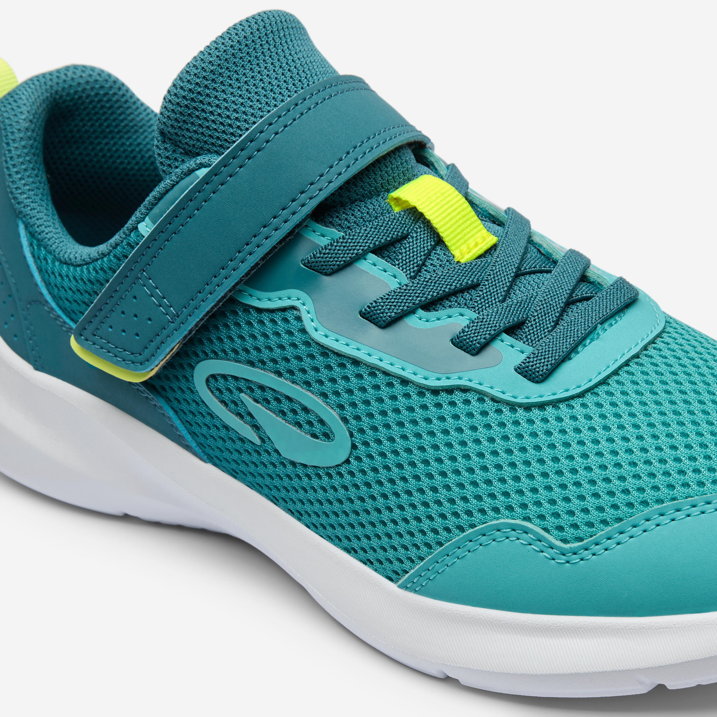 Chaussures de sport à scratch respirantes et légères enfant, Play Sporty bleu 3/6