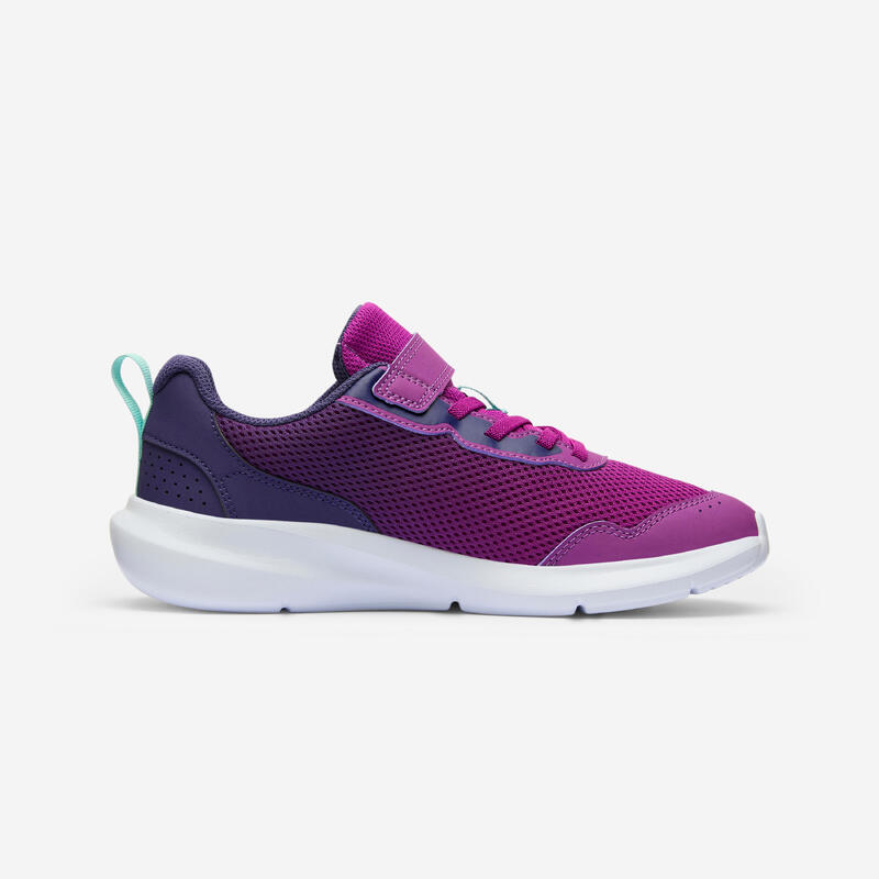 Çocuk Cırt Cırtlı Spor Ayakkabı - Mor - Play Sporty