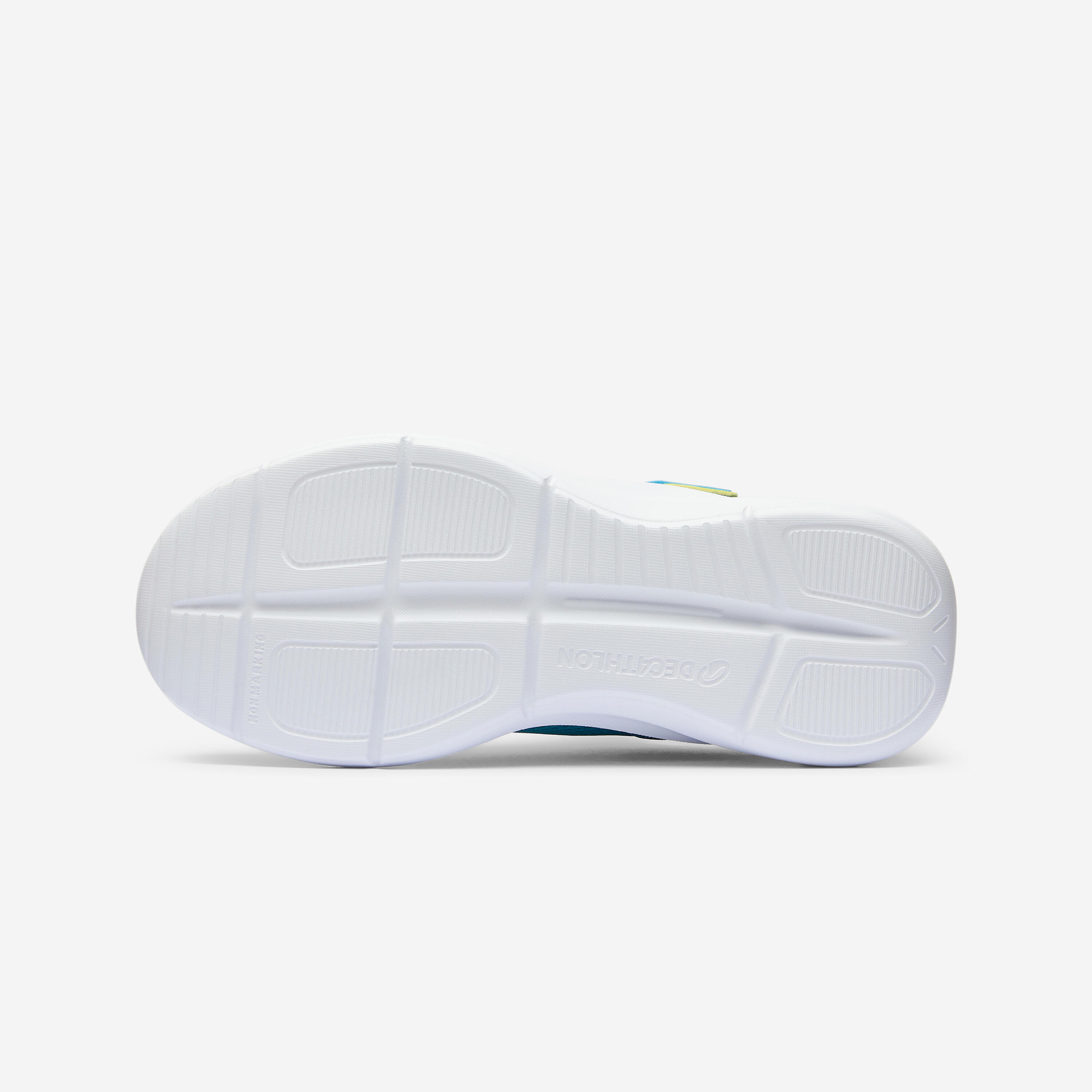 Chaussures de sport à scratch respirantes et légères enfant, Play Sporty bleu 4/6