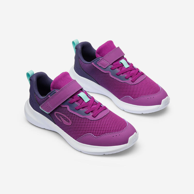 Çocuk Cırt Cırtlı Spor Ayakkabı - Mor - Play Sporty