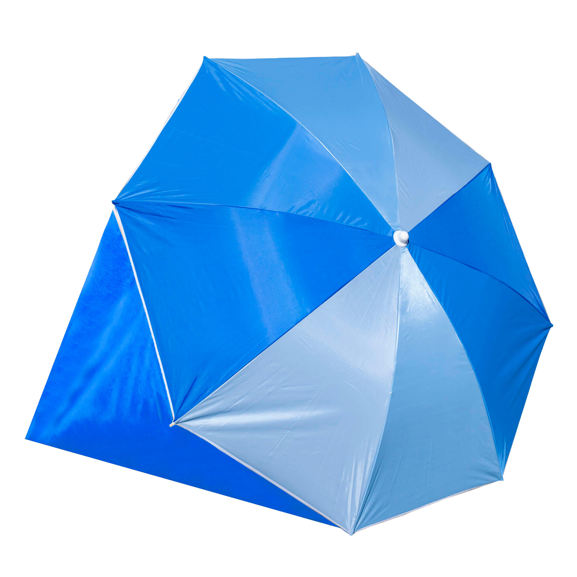 Guarda-Sol UPF50+ com Para-vento (abas laterais removíveis) Azul 3/5
