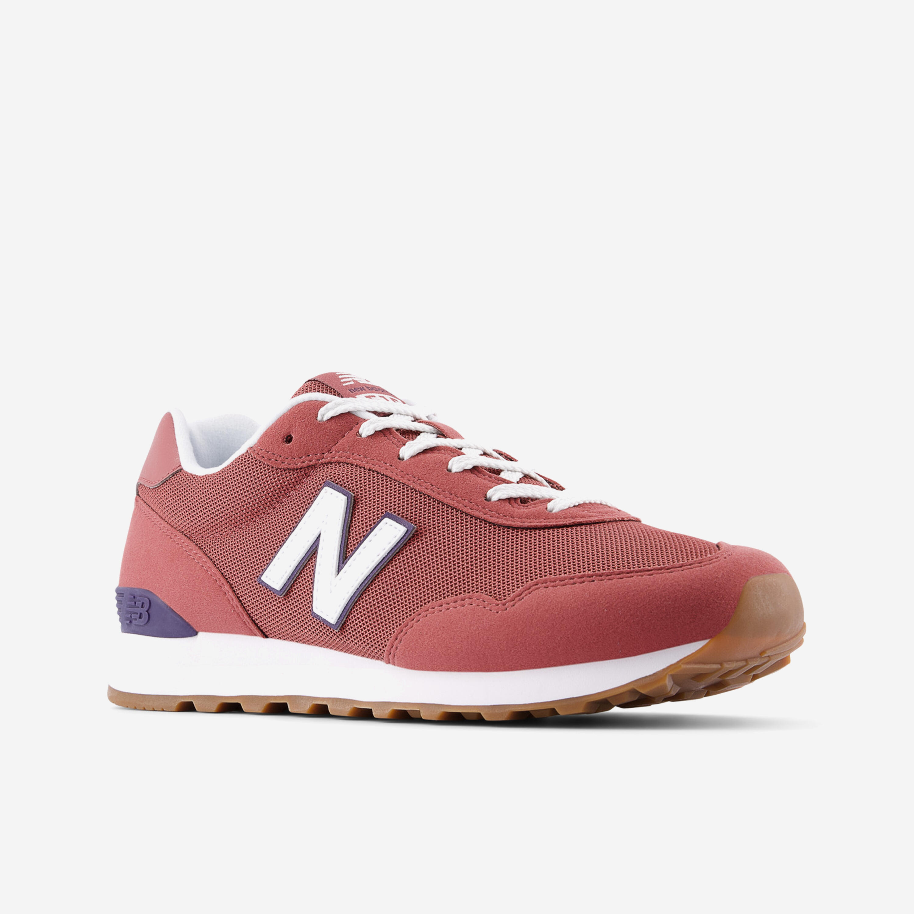 Basket New Balance 515, homme, bordeaux 3/6
