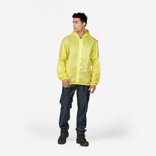 Rain Jacket & Pant Set - Men Yellow & Black